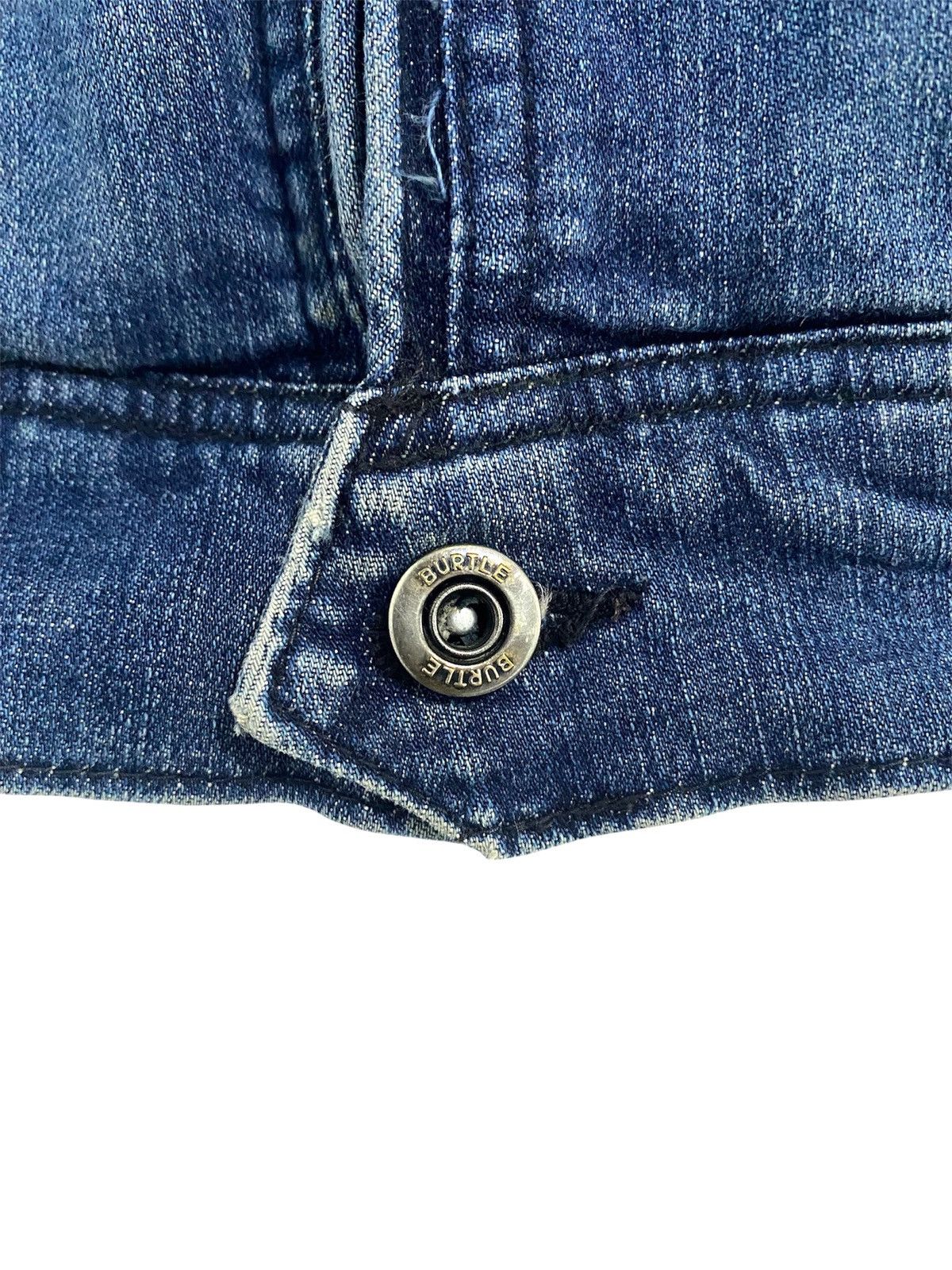Japanese Brand Burtle Workwear Jeans Jacket Size US M / EU 48-50 / 2 - 5 Thumbnail