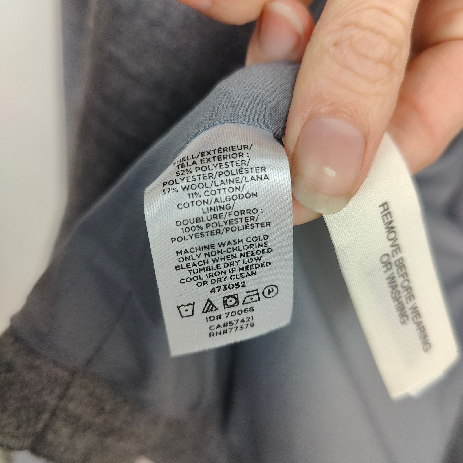 Ann Taylor Ann Taylor Knit Blazer Womens 12 Gray Heather Preppy Work Size XL / US 12-14 / IT 48-50 - 8 Thumbnail