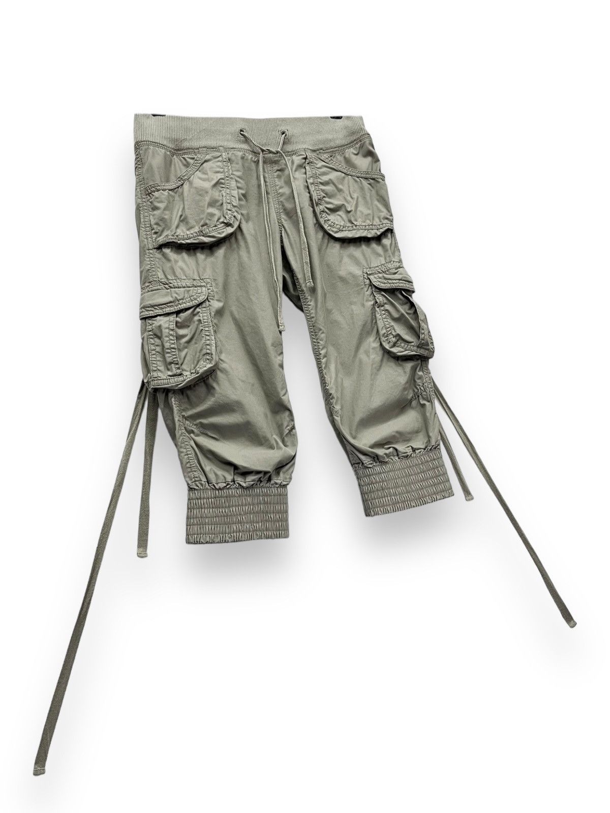 GOA 🔥FYE🔥Vtg GOA Bondage Cargo Military Punk Shorts Size US 29 - 6 Thumbnail