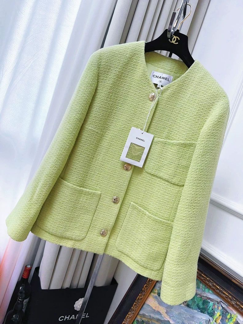 Chanel Chanel 20k equestrian series popular avocado green braided Size XS / US 0-2 / IT 36-38 - 1 Thumbnail