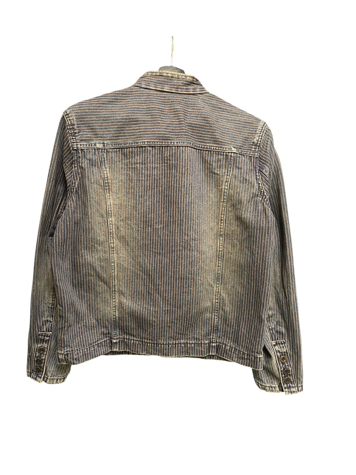 Comme Ca Ism VINTAGE COMME CA ISM INDIGO STRIPE DENIM JACKET Size US M / EU 48-50 / 2 - 2 Thumbnail