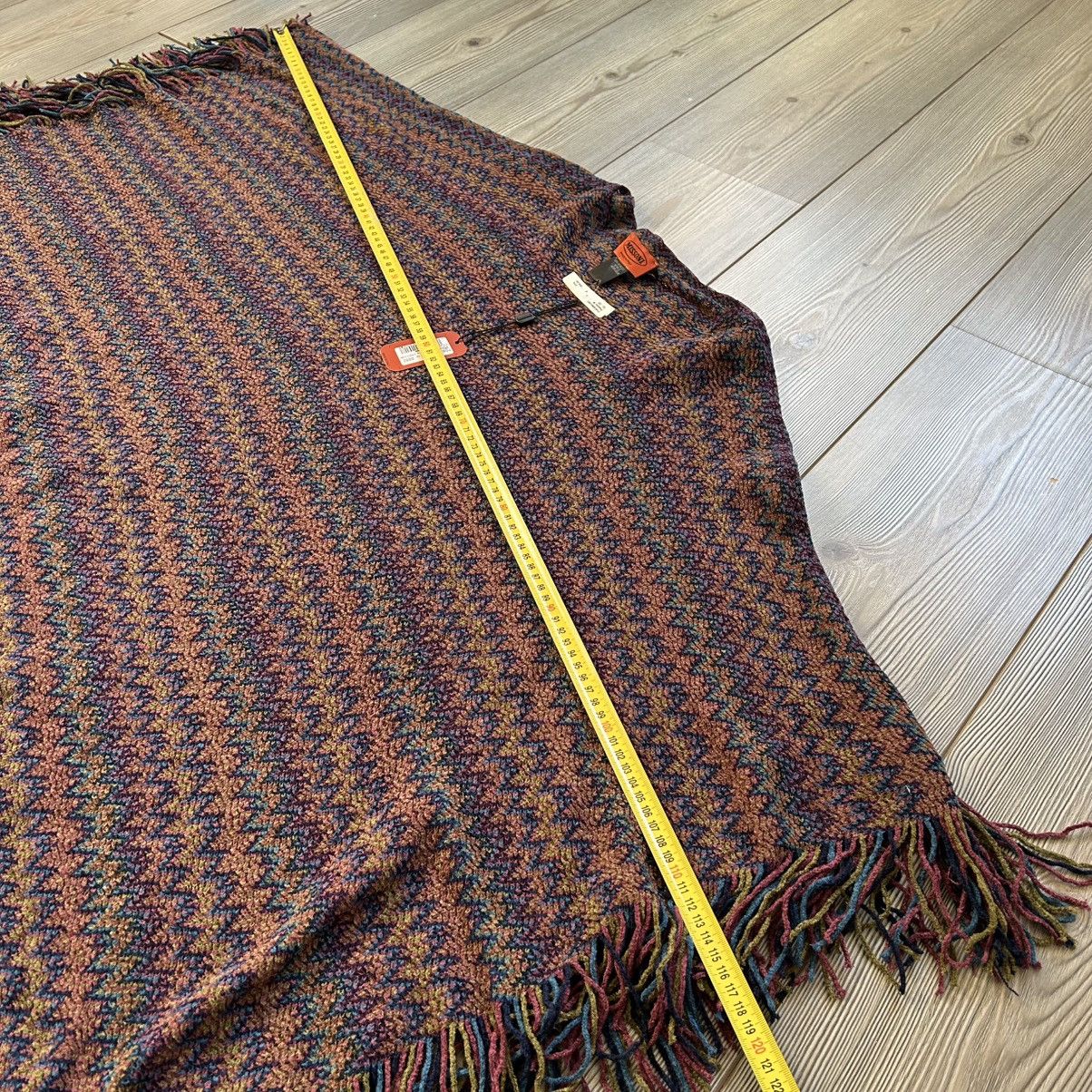 Missoni NWT Missoni Zig Zag Knit Poncho Size ONE SIZE - 9 Thumbnail