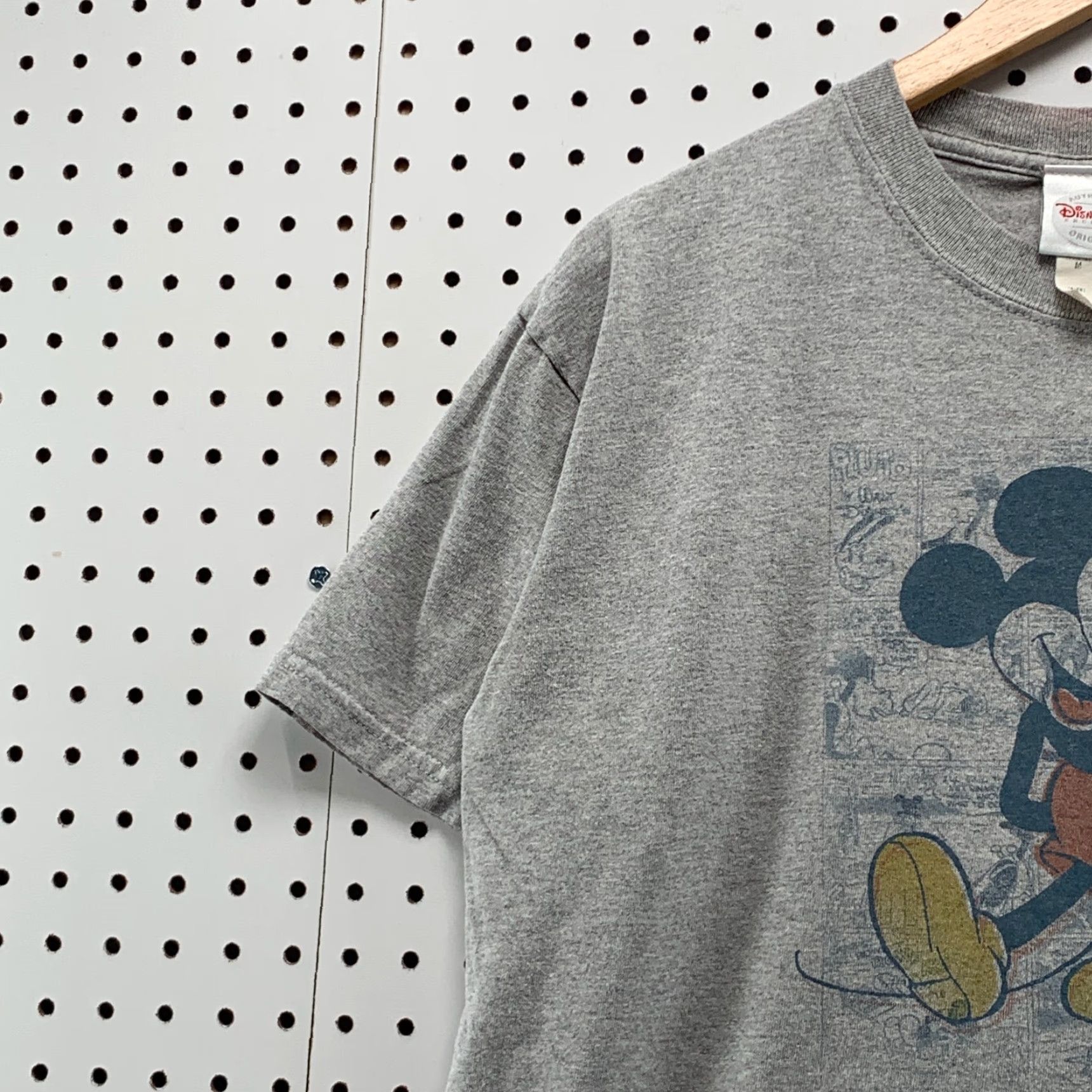 Disney Disney Mickey Mouse Graphic T-Shirt Short Sleeve Unisex Adult Medium Gray Cartoon Size US M / EU 48-50 / 2 - 3 Thumbnail