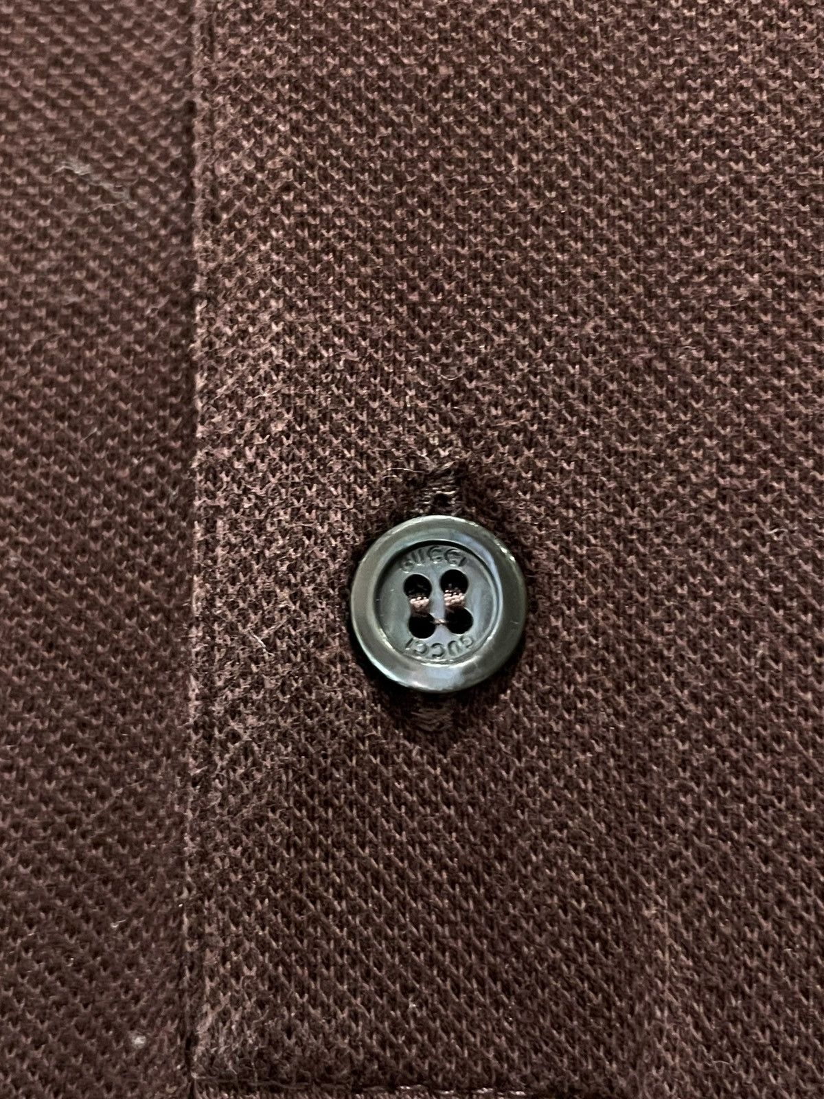 Gucci Gucci Brown Polo Shirt T Shirt Tee Size US M / EU 48-50 / 2 - 4 Thumbnail