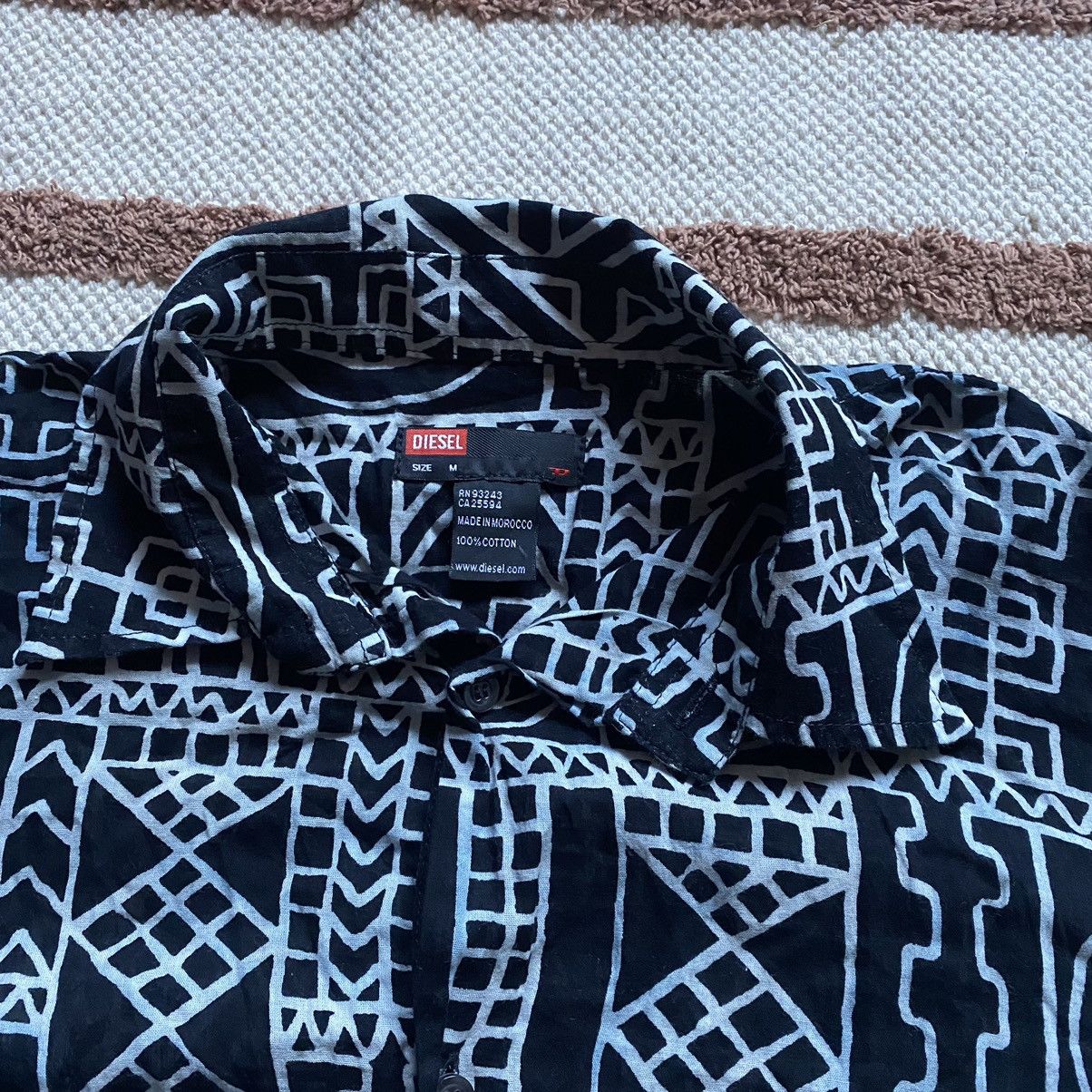 Diesel × Vintage VINTAGE DIESEL FULL PRINT LIGHT SHIRT Size US M / EU 48-50 / 2 - 4 Thumbnail