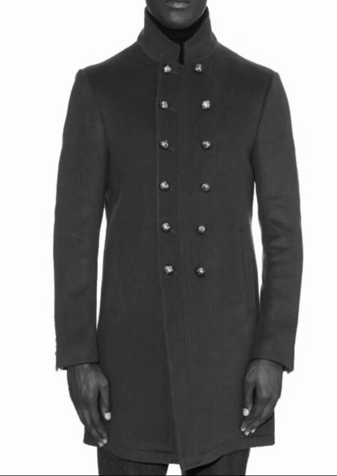 John Varvatos Military Double Breasted Coat. Size 48 Size US M / EU 48-50 / 2 - 5 Thumbnail
