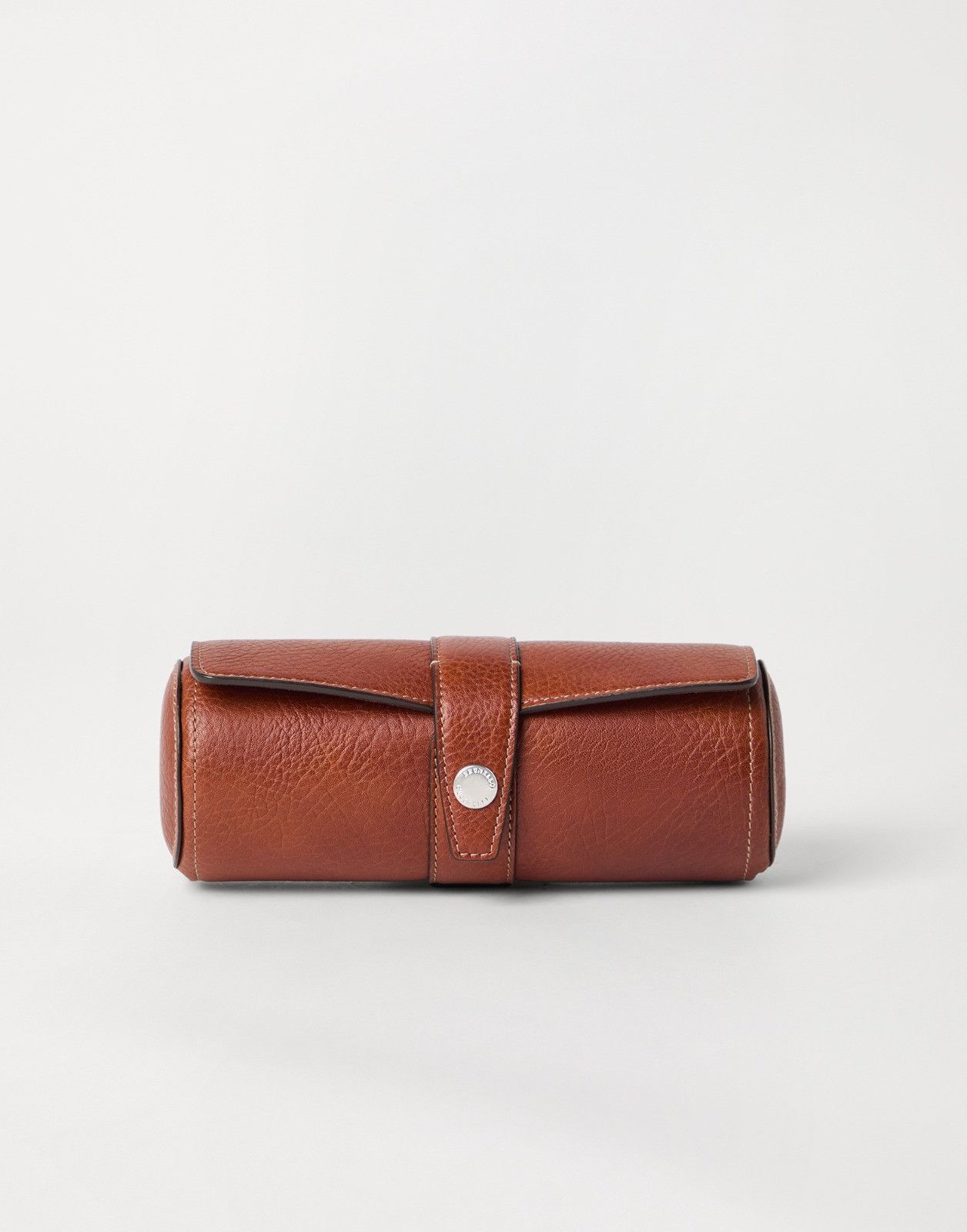 Brunello Cucinelli o1la1rc1a0326 Size: OS / Leather Case in Brown Size ONE SIZE - 1 Thumbnail