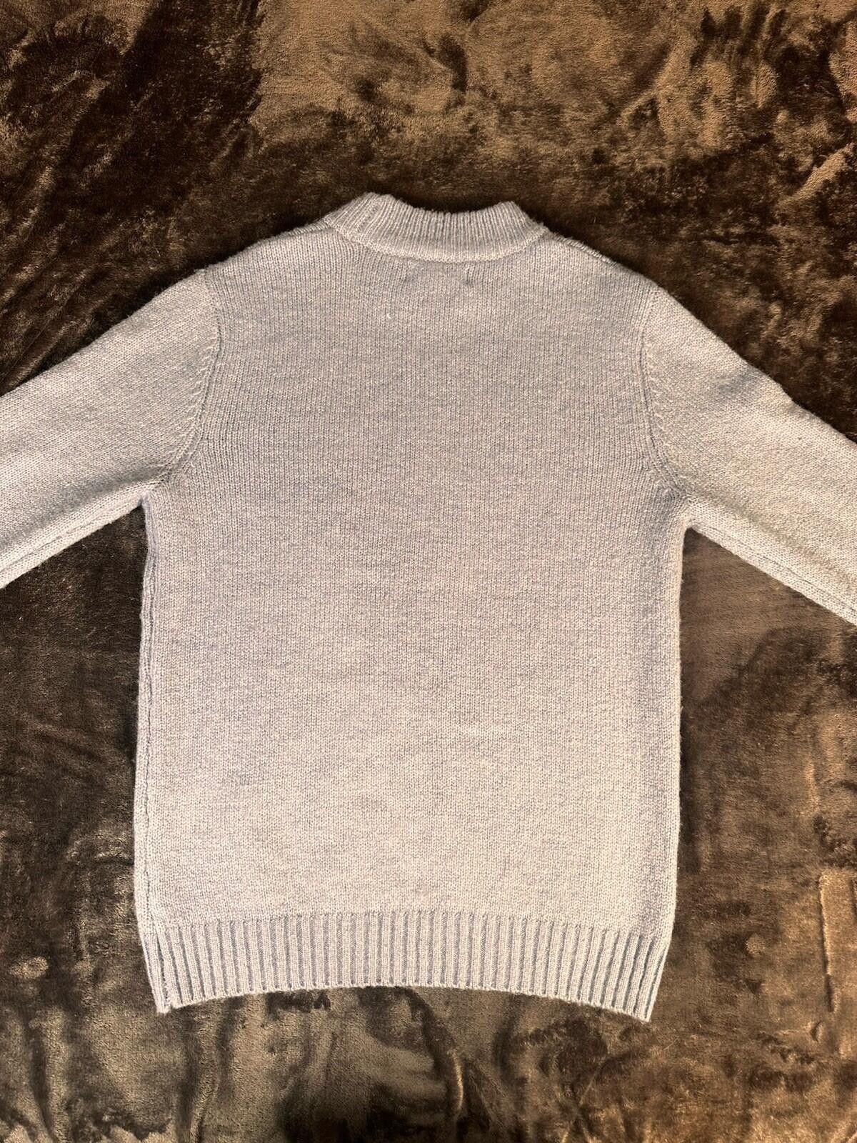 Primark Primark Men's Knit Pullover Sweater Light Blue Size M Size US M / EU 48-50 / 2 - 7 Thumbnail
