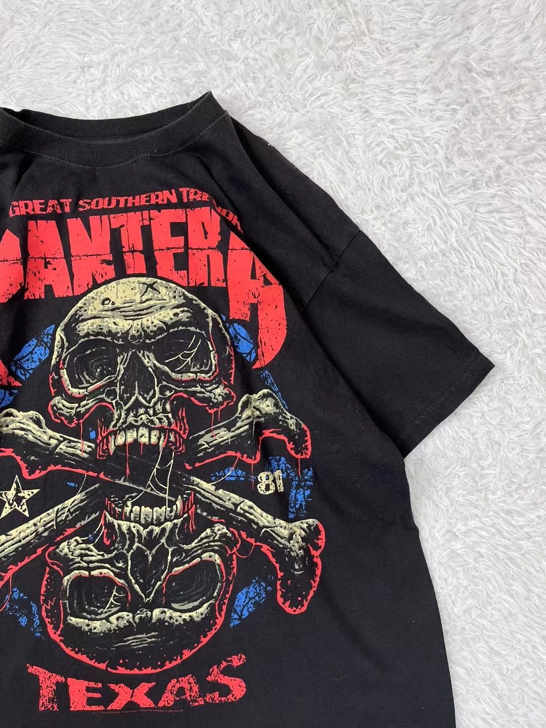 Band Tees × Vintage × pandora Vintage band tee pantera 00s Size US L / EU 52-54 / 3 - 4 Thumbnail