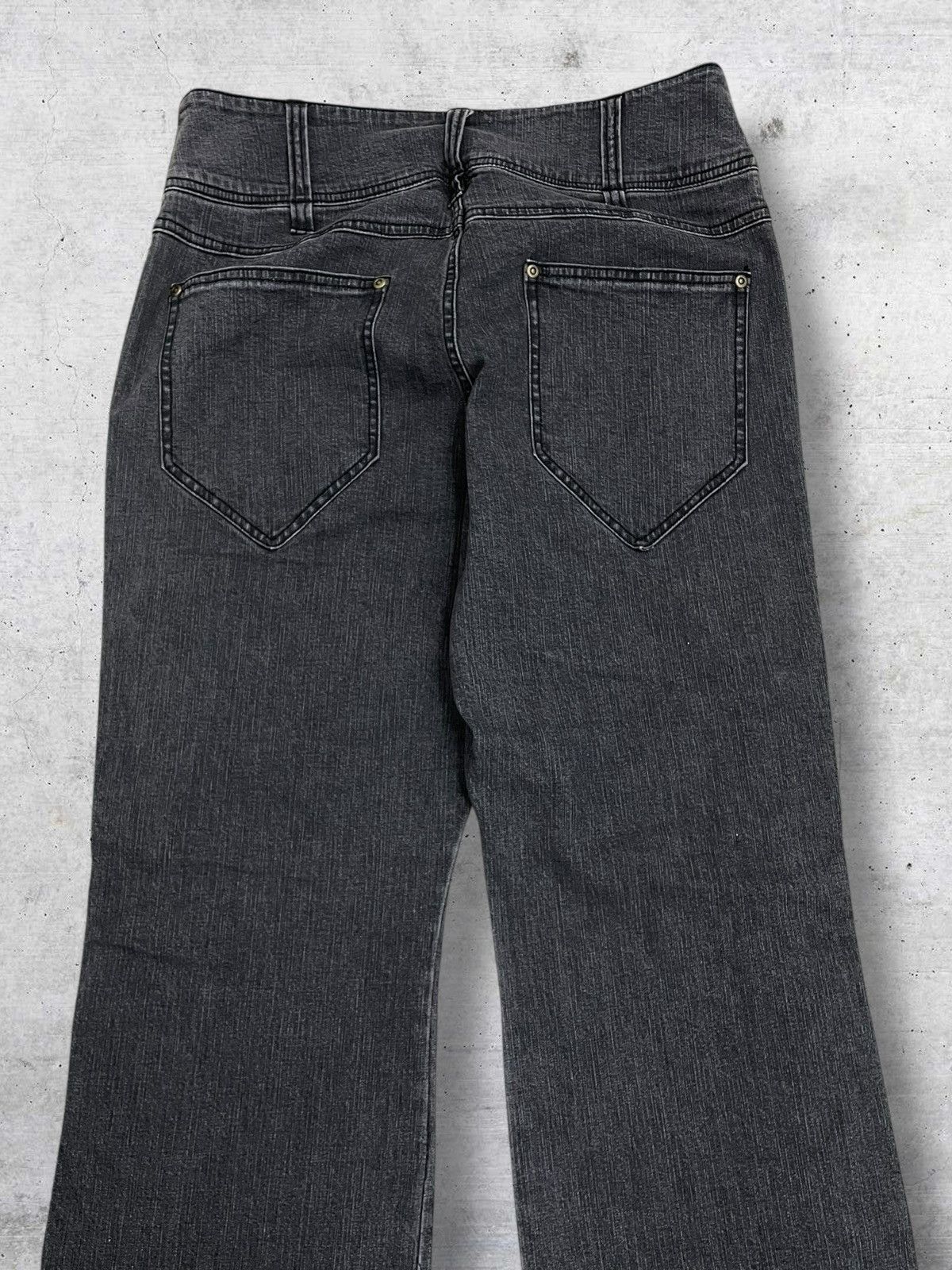 Tornado Mart SMILE LAND 1990S JAPAN DESIGNER LACE UP FLARED OG DENIM Size US 32 / EU 48 - 9 Thumbnail