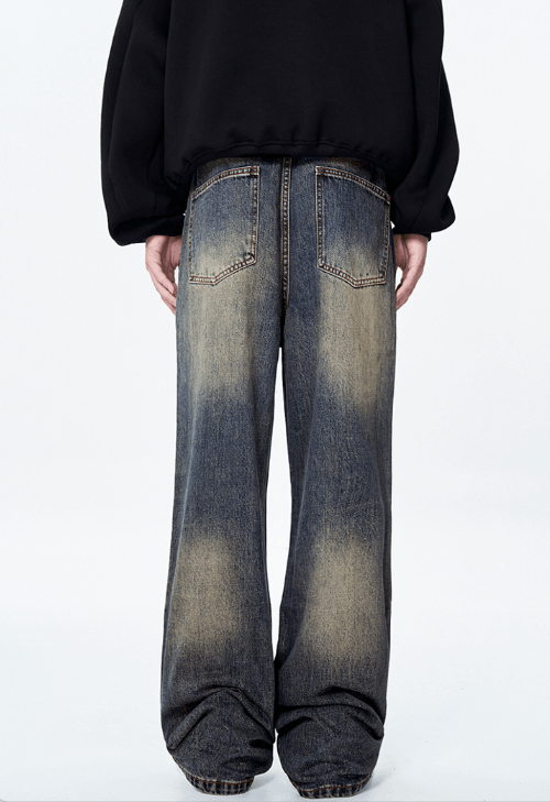 Japanese Brand × Jean American retro distressed straight casual fashion jeans Size US 32 / EU 48 - 6 Thumbnail