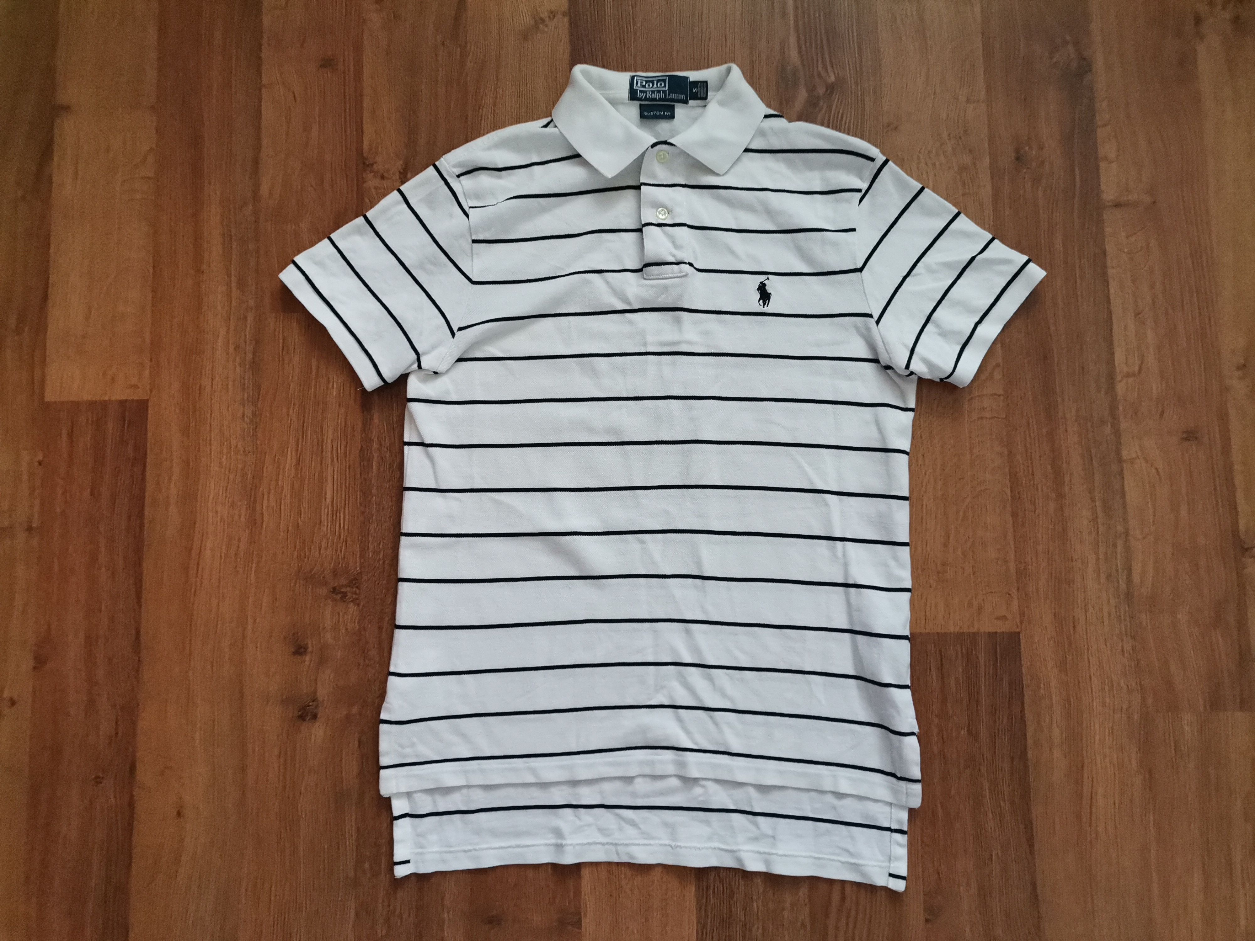 Polo Ralph Lauren Vintage Polo Ralph Lauren Striped Polo Size US S / EU 44-46 / 1 - 1 Thumbnail