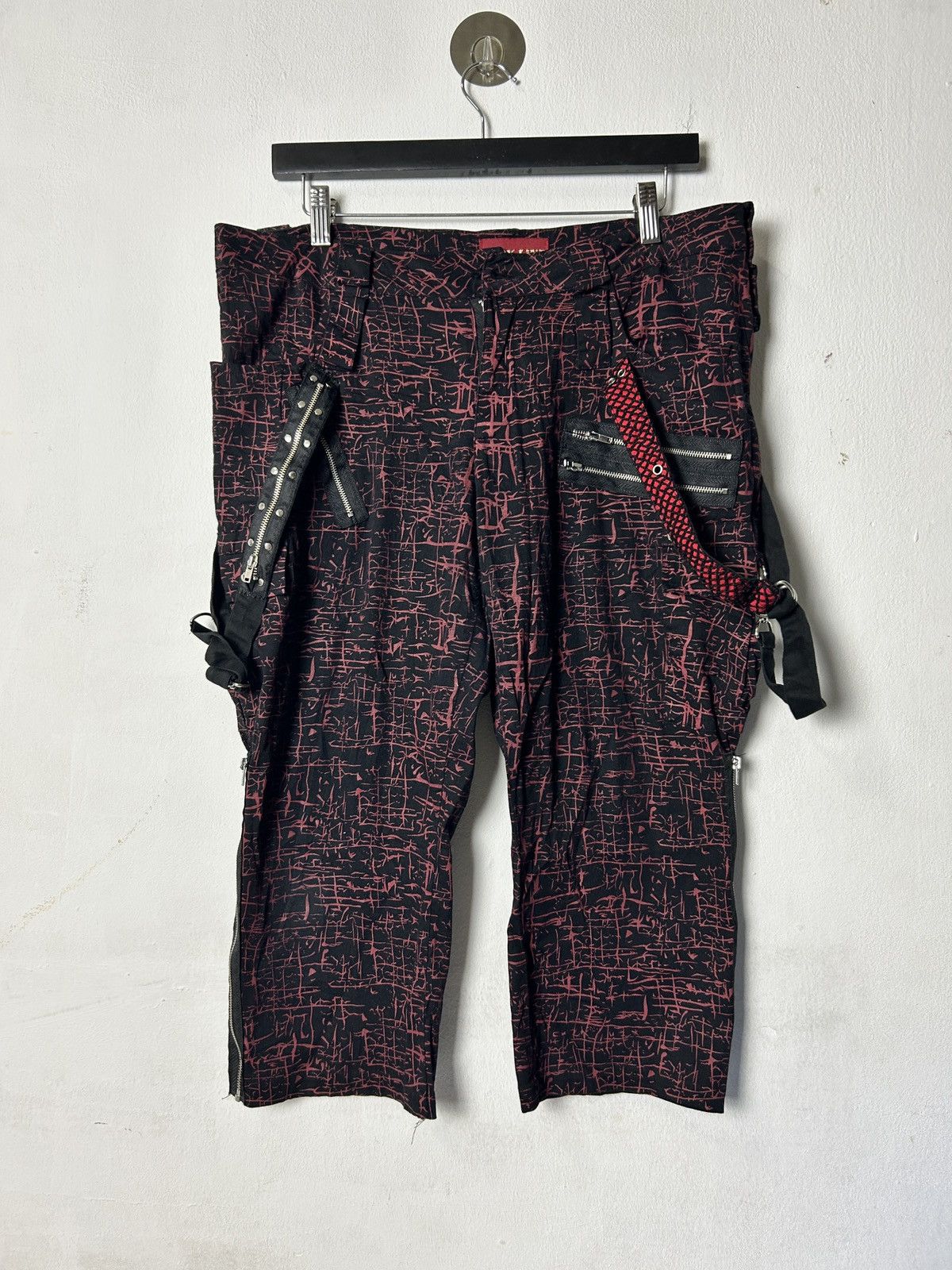 If Six Was Nine Sick design Y2k Body line punk bondage gothic seditionaries Size US 34 / EU 50 - 1 Thumbnail
