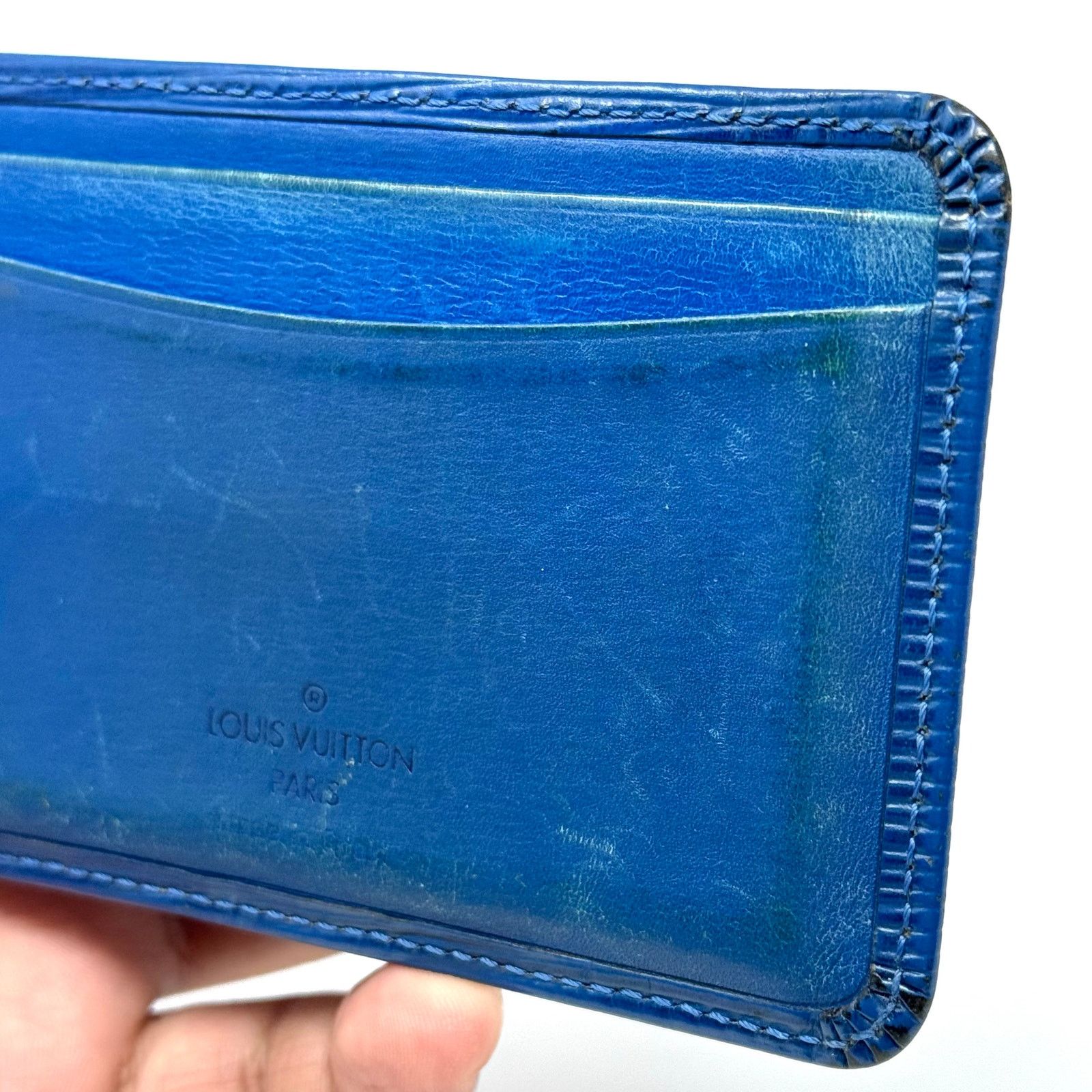 Louis Vuitton Louis Vuitton Blue Cardholder Wallet Size ONE SIZE - 7 Thumbnail