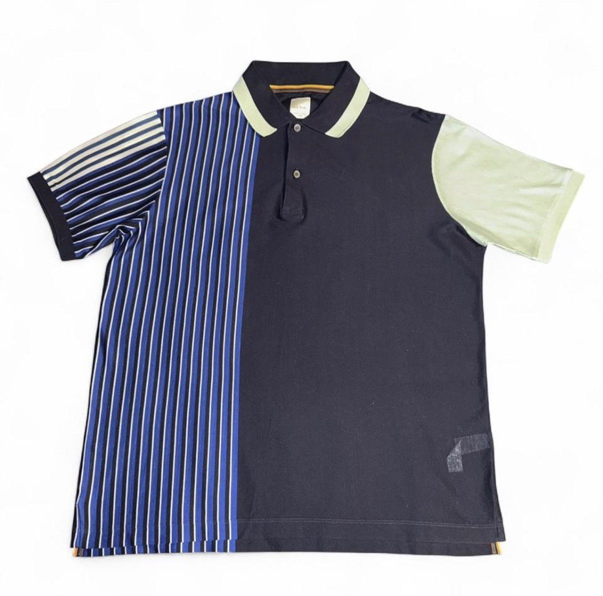 Paul Smith Paul Smith multicolor blue colorblocked polo shirt Size US L / EU 52-54 / 3 - 1 Thumbnail