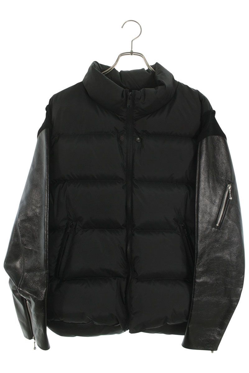 Undercover Undercover 24AW Logo Print Leather Jacket Black Size 3 Size US L / EU 52-54 / 3 - 1 Thumbnail
