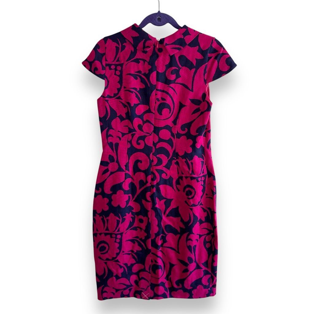 Other NWT Talbots 100% Linen Pink & Navy Cap Sleeve Dress Sz 8 Size M / US 6-8 / IT 42-44 - 9 Thumbnail