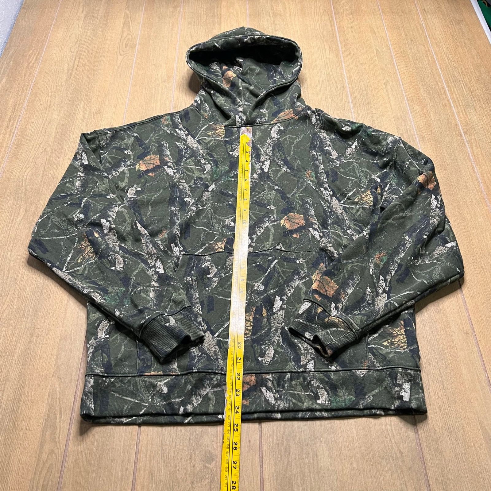 Vintage Y2K Boundaries All Gender Oversized Fleece Hoodie green M Size US M / EU 48-50 / 2 - 5 Thumbnail