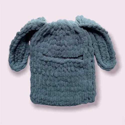 Handmade Handmade Knitted Balaclava Ski Mask Bunny Rabbit Style Size ONE SIZE - 7 Thumbnail