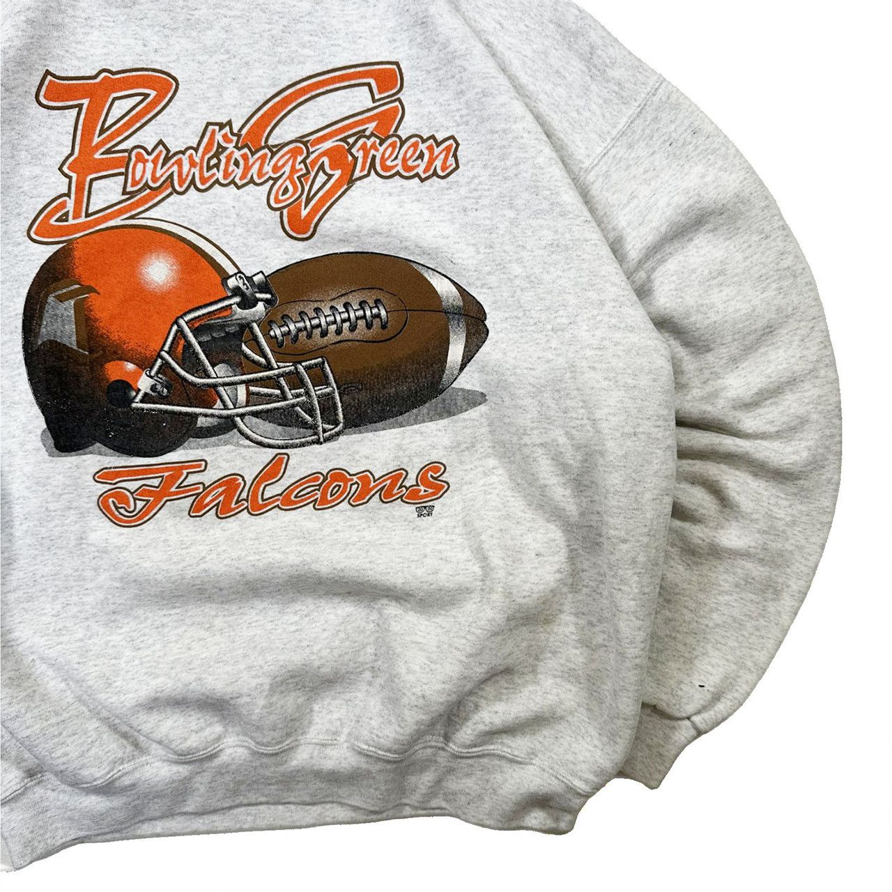 Vintage Vintage 90s Bowling Green Big Print Graphic College Sweater Size US XL / EU 56 / 4 - 3 Thumbnail
