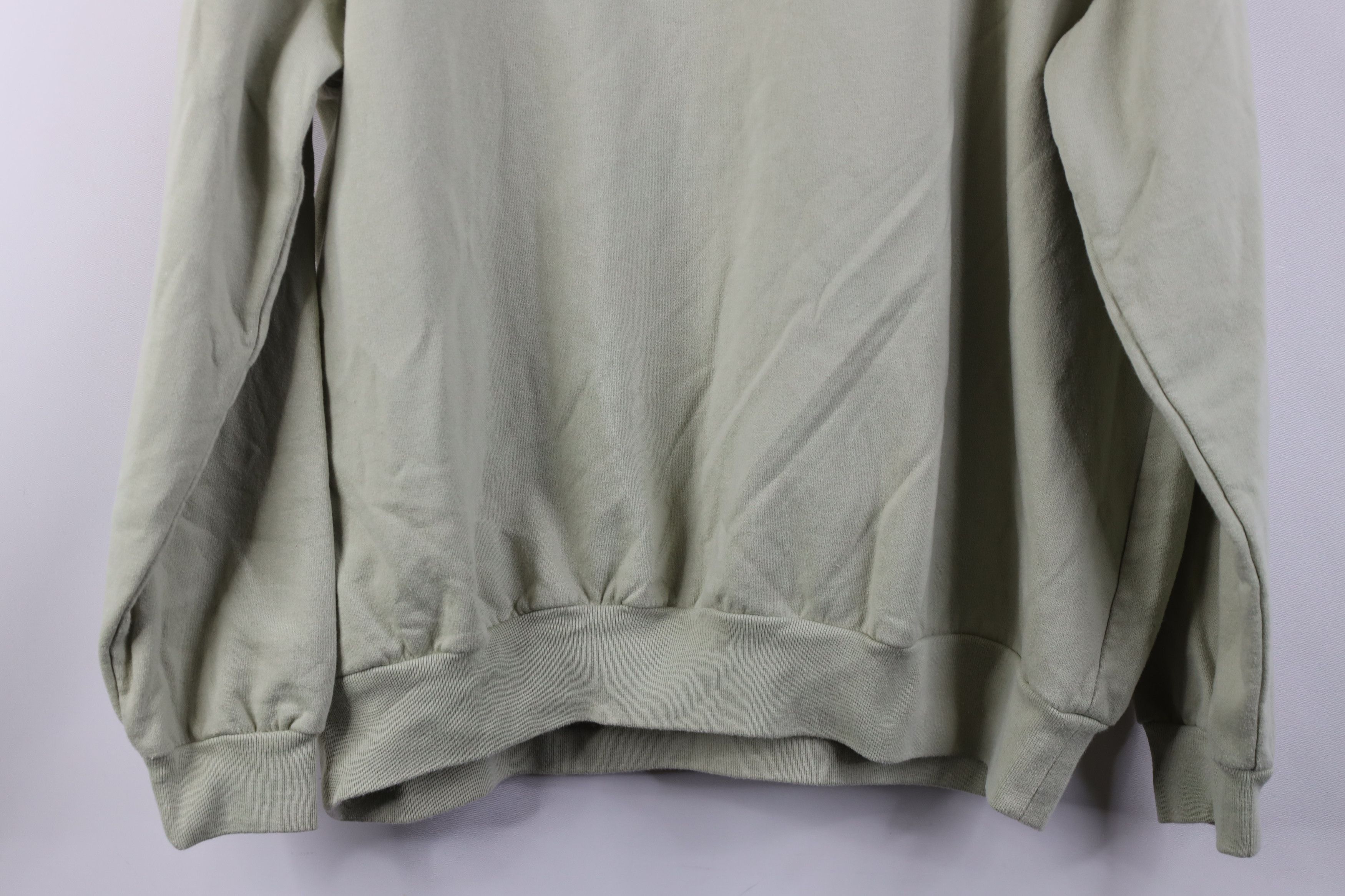 Vintage Vintage 90s Y2K Streetwear Butterfly Nature Sweatshirt Green Size XL / US 12-14 / IT 48-50 - 14 Thumbnail