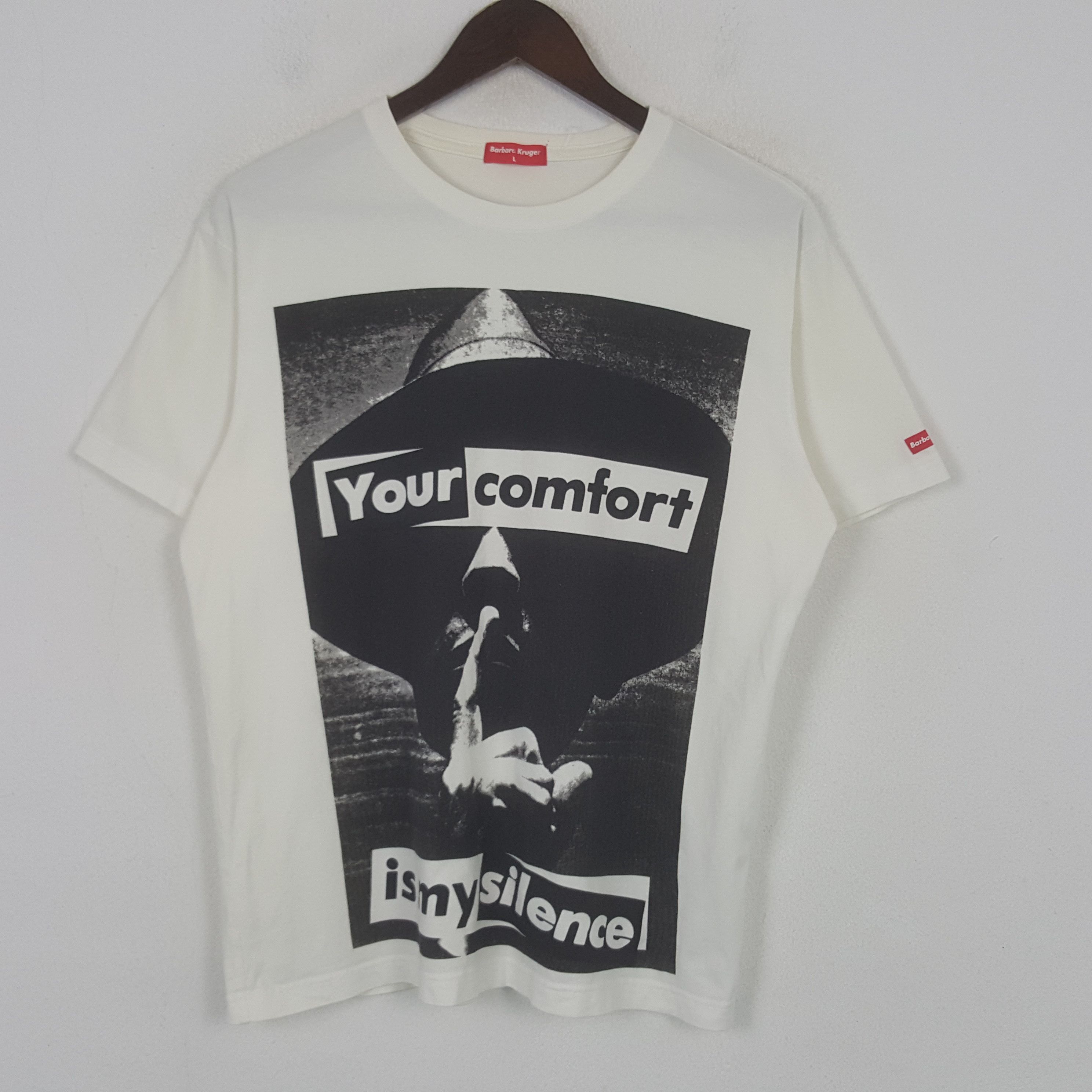 Barbara Kruger Vintage Uniqlo x Barbara Kruger Tshirt Size US M / EU 48-50 / 2 - 1 Thumbnail