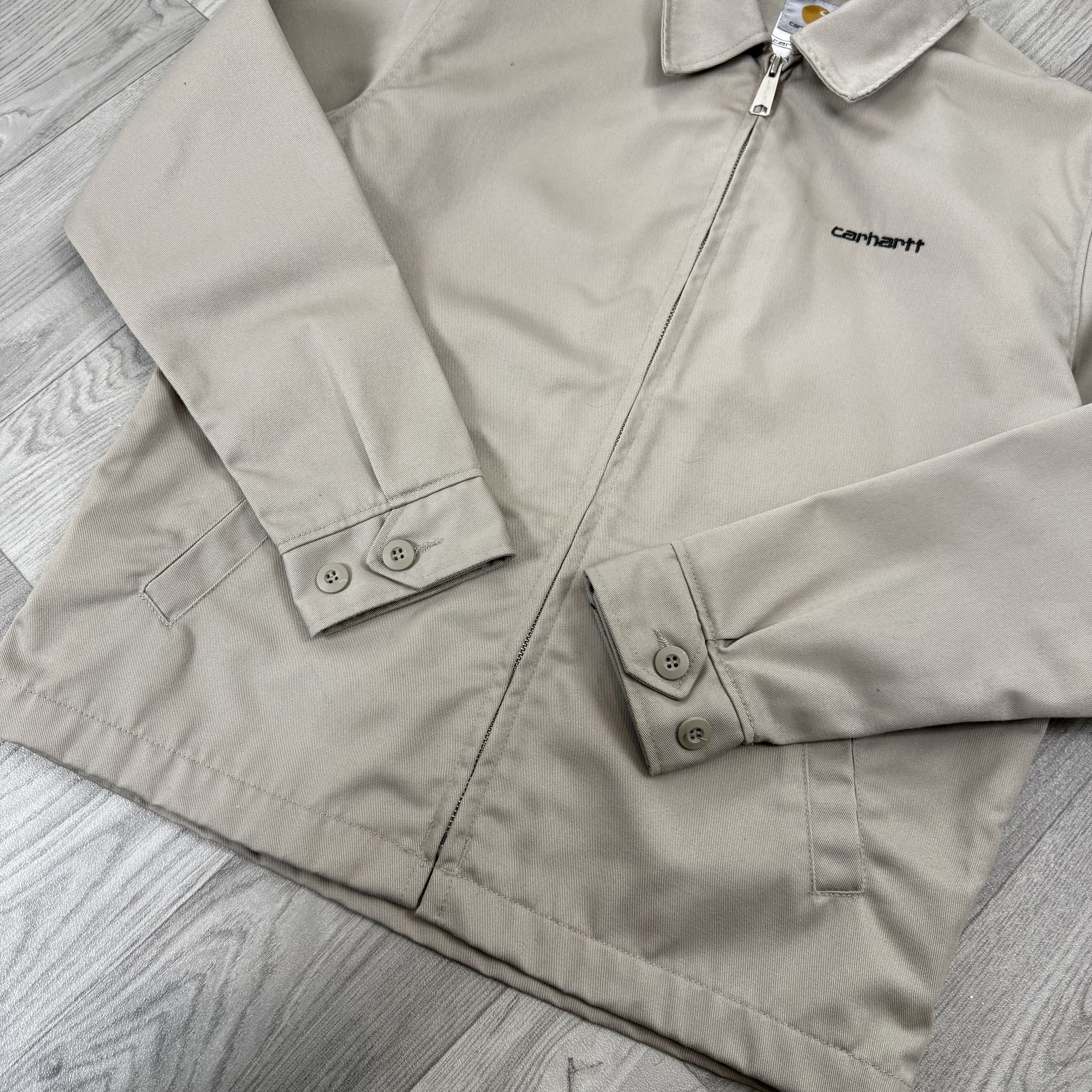 Carhartt Vintage Carhartt 90s Light Workwear Beige Jacket Size US S / EU 44-46 / 1 - 8 Thumbnail