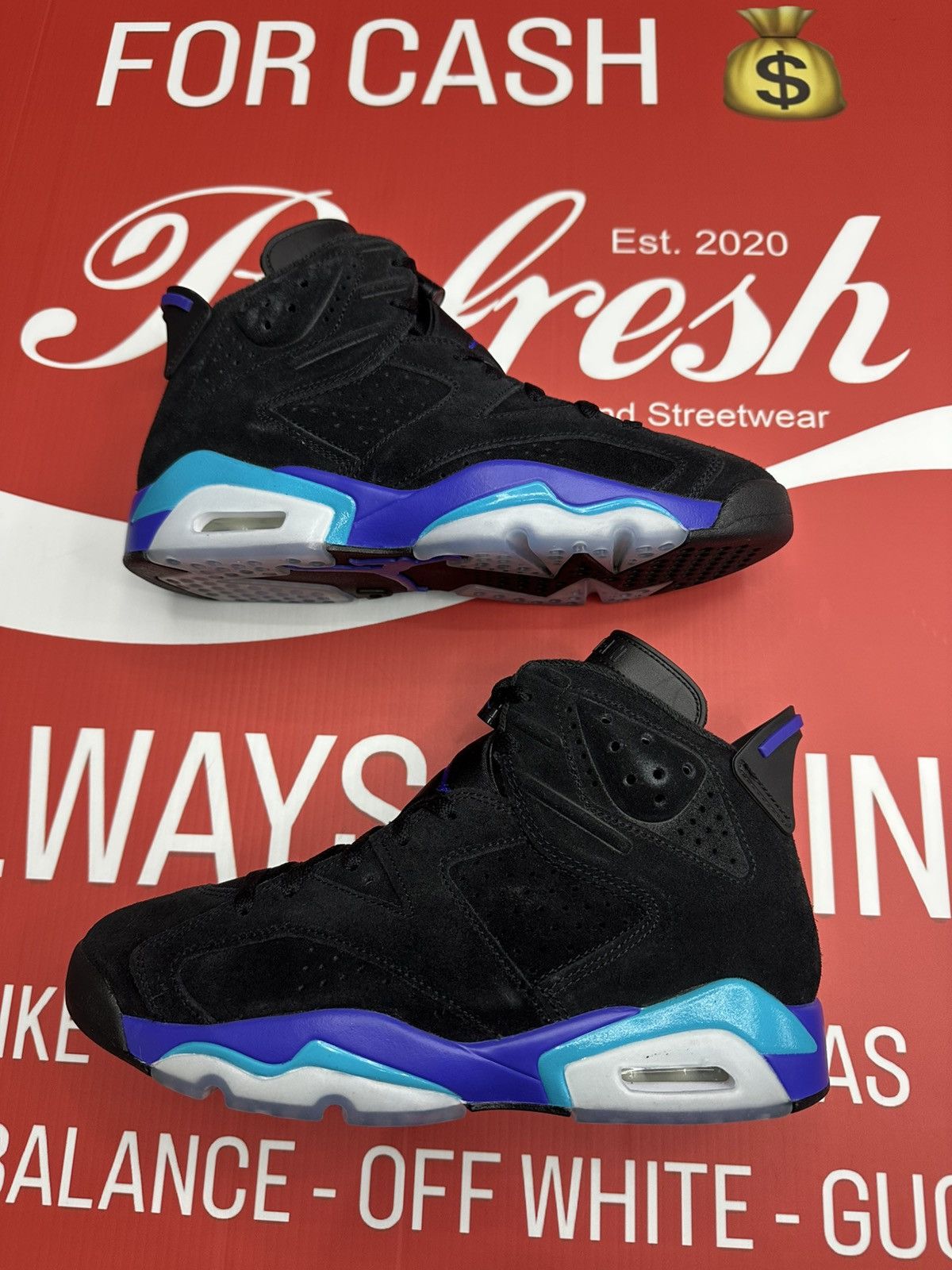 Jordan Brand Air Jordan 6 Aqua Size 9 Size US 9 / EU 42 - 2 Thumbnail