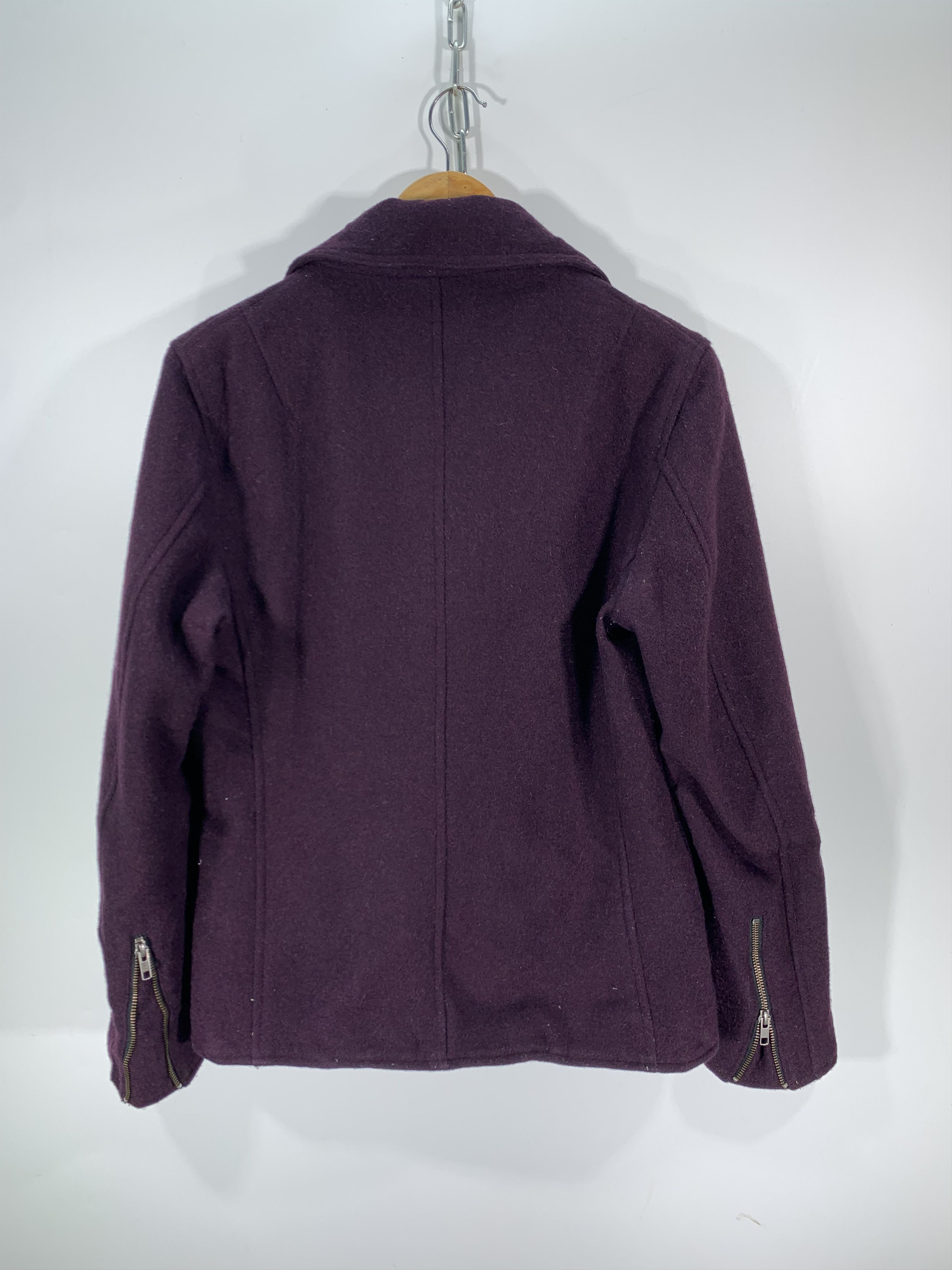 Japanese Brand Edge Wool Coat Size US S / EU 44-46 / 1 - 7 Thumbnail