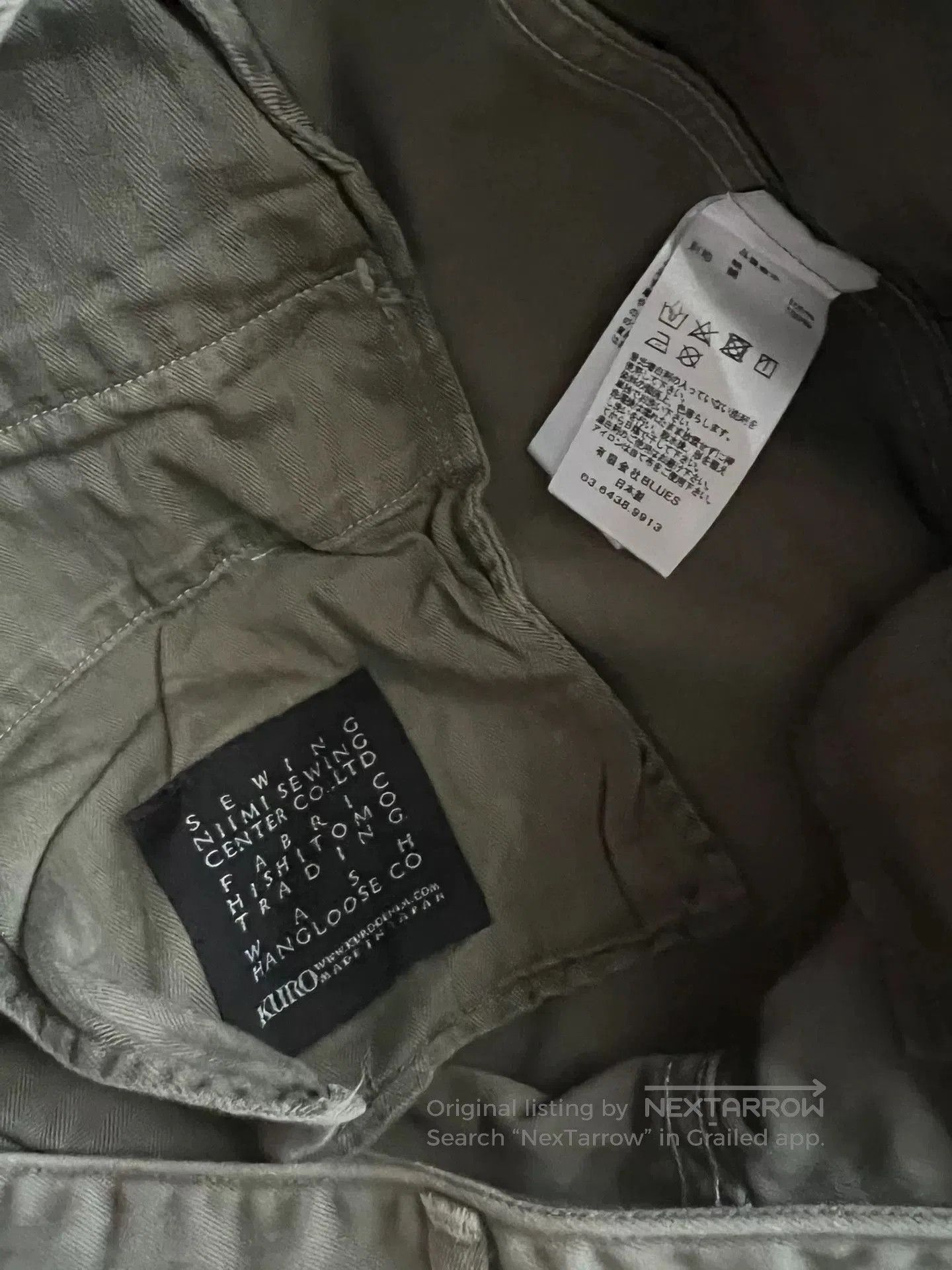 Visvim olive green military officer pants size 33. Size US 33 - 9 Thumbnail