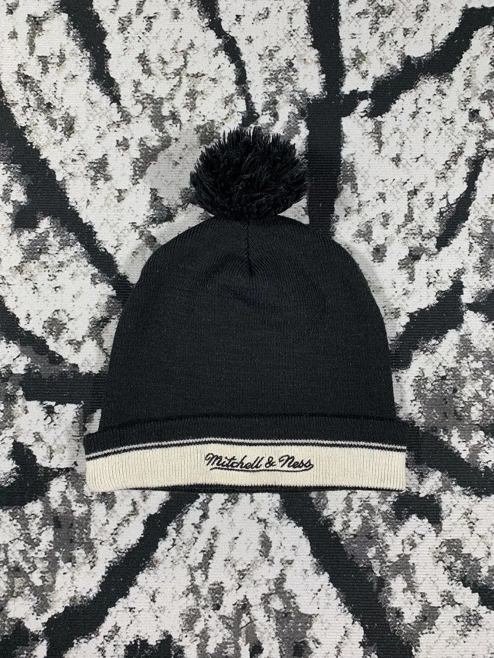 Mitchell & Ness × Vintage Mitchell & Ness New Jersey Nets Beanie Hat Size ONE SIZE - 2 Thumbnail