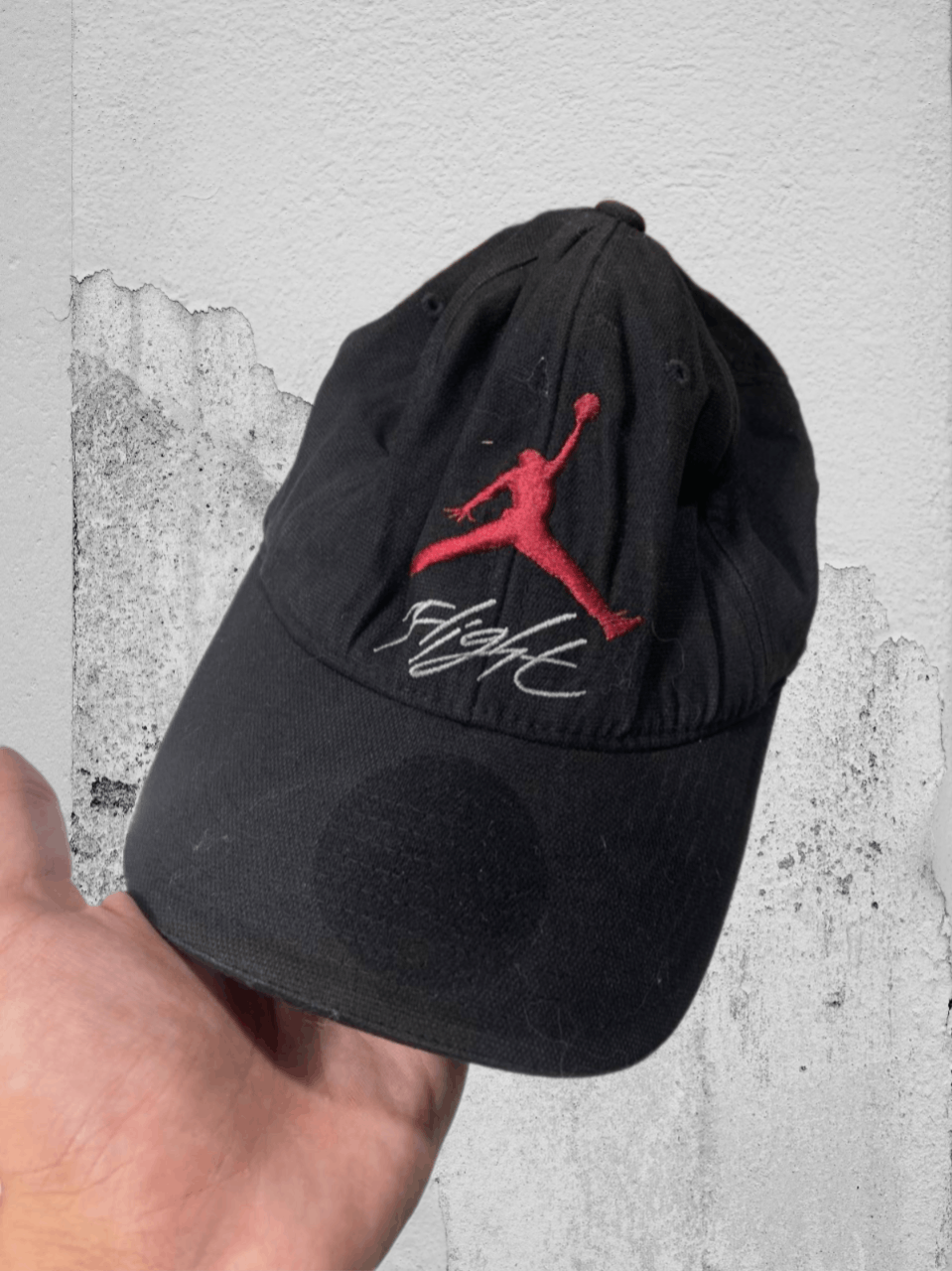 Jordan Brand × Nike Vintage Nike Air Jordan Cap Big Logo Hats Y2K USA Size ONE SIZE - 1 Thumbnail