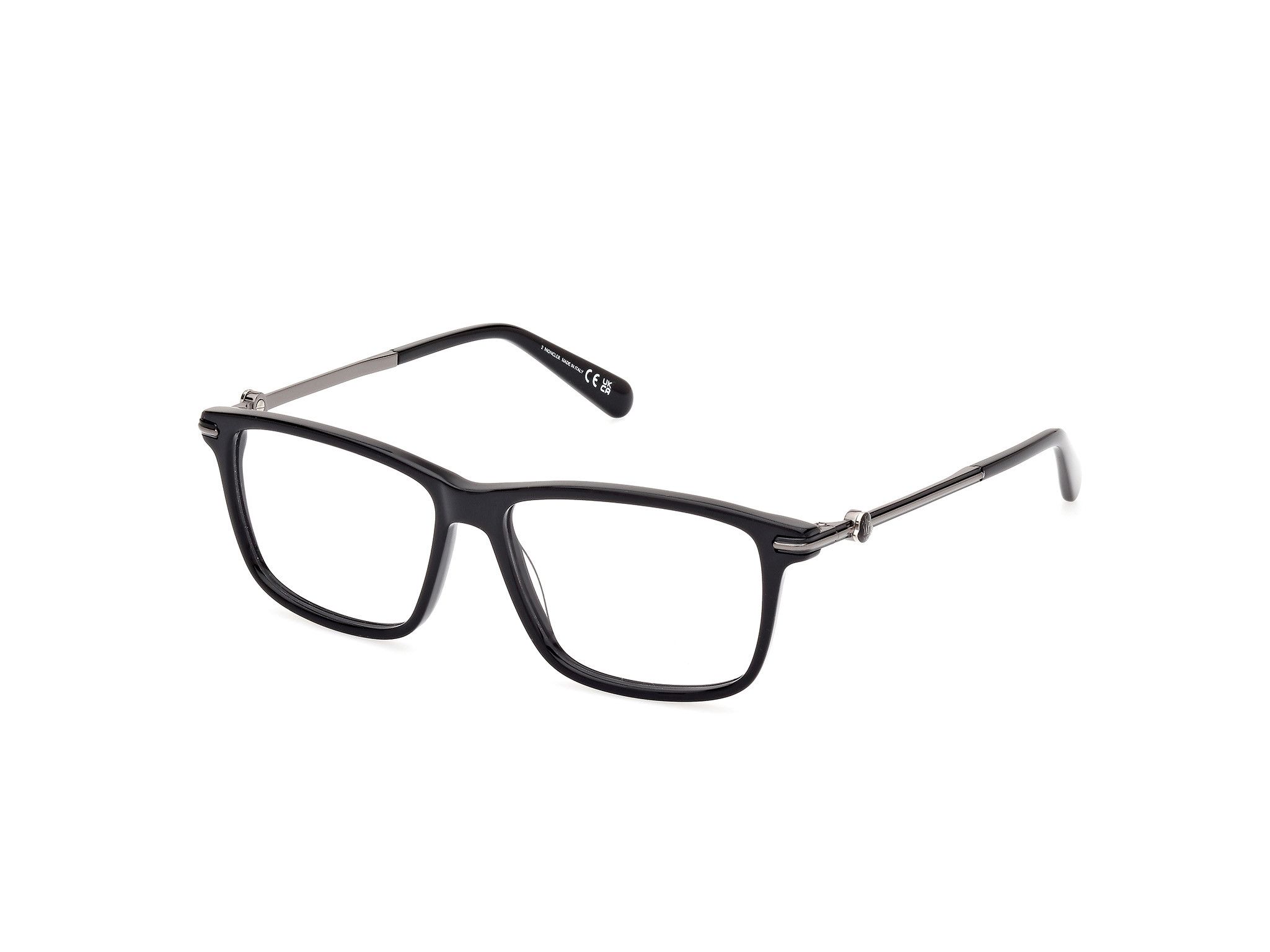 Moncler o1y0225 Size : OS / 54 mm Eyeglass Frame in Black Size ONE SIZE - 3 Thumbnail