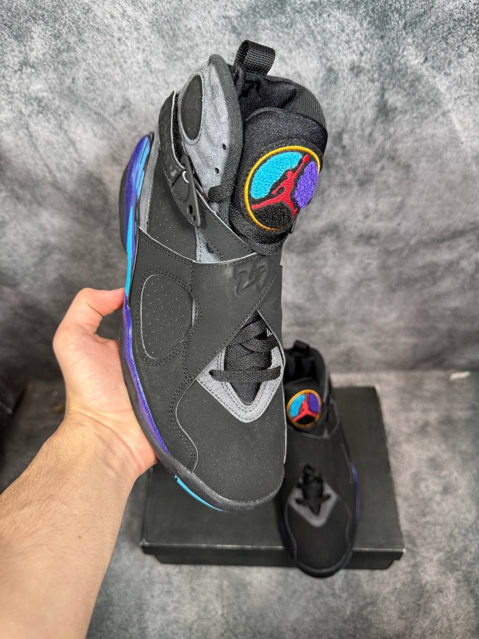 Jordan Brand Size 8 | Jordan 8 Aqua With Box | Pre-Owned Size US 8 / EU 41 - 1 Thumbnail