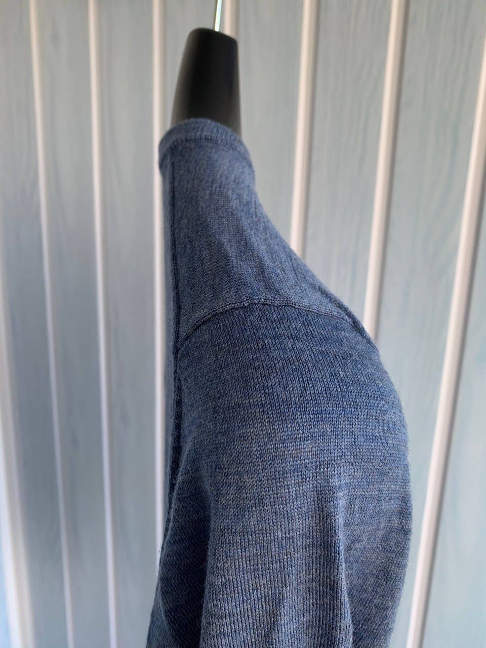 Suitsupply Suitsupply Merino Wool Blend Blue Knit Men Pullover Sweater Size US XS / EU 42 / 0 - 14 Thumbnail
