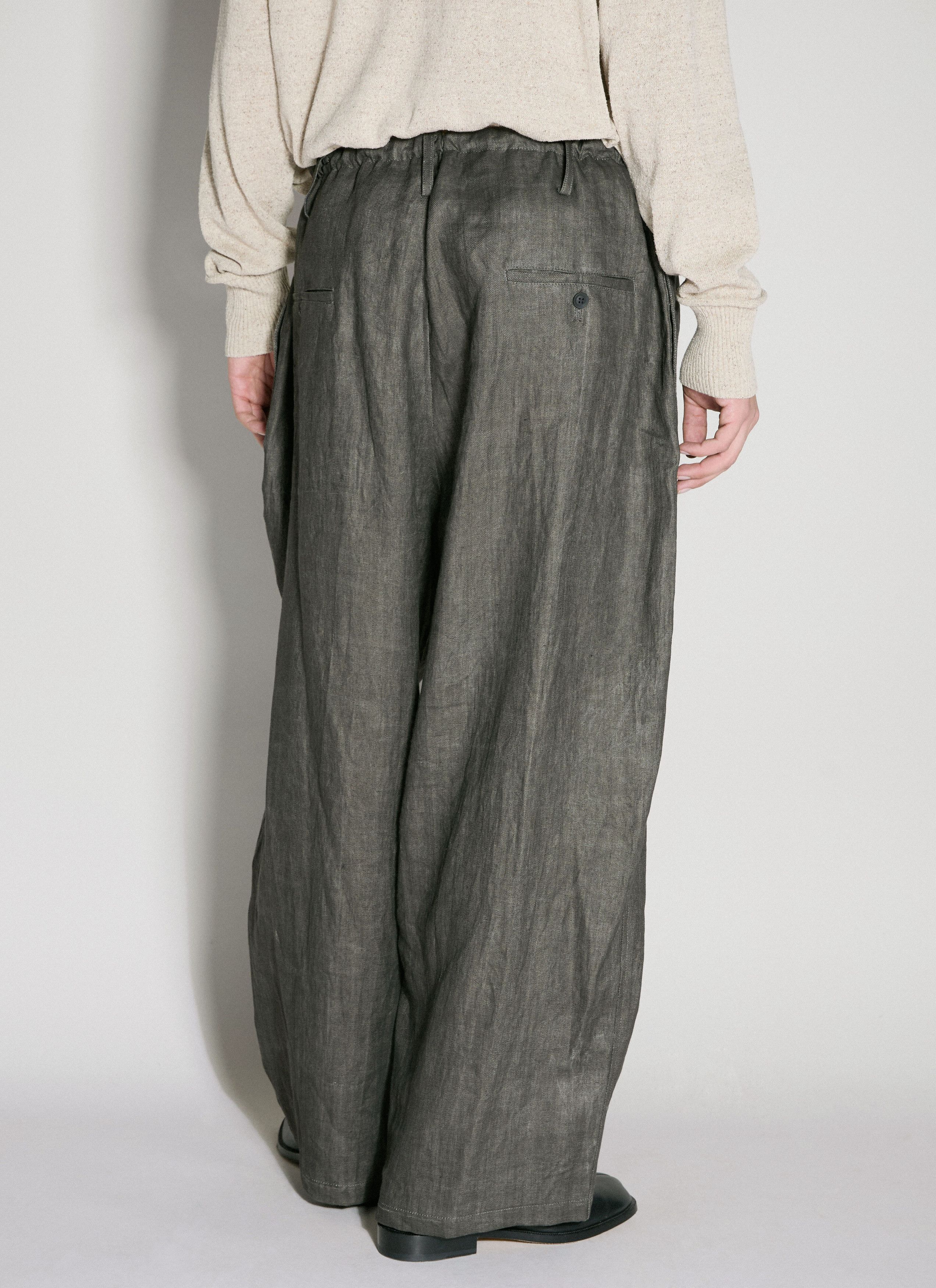 Yohji Yamamoto Yohji Yamamoto Pour Homme - INK DYED STANDARD CORD PANTS Size US 30 / EU 46 - 10 Thumbnail