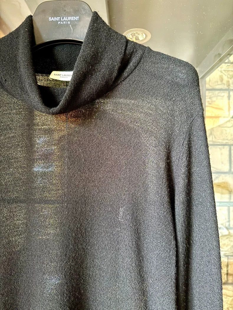 Saint Laurent Paris Saint laurent paris 22fw poster black logo seersucker turtl Size US M / EU 48-50 / 2 - 2 Thumbnail