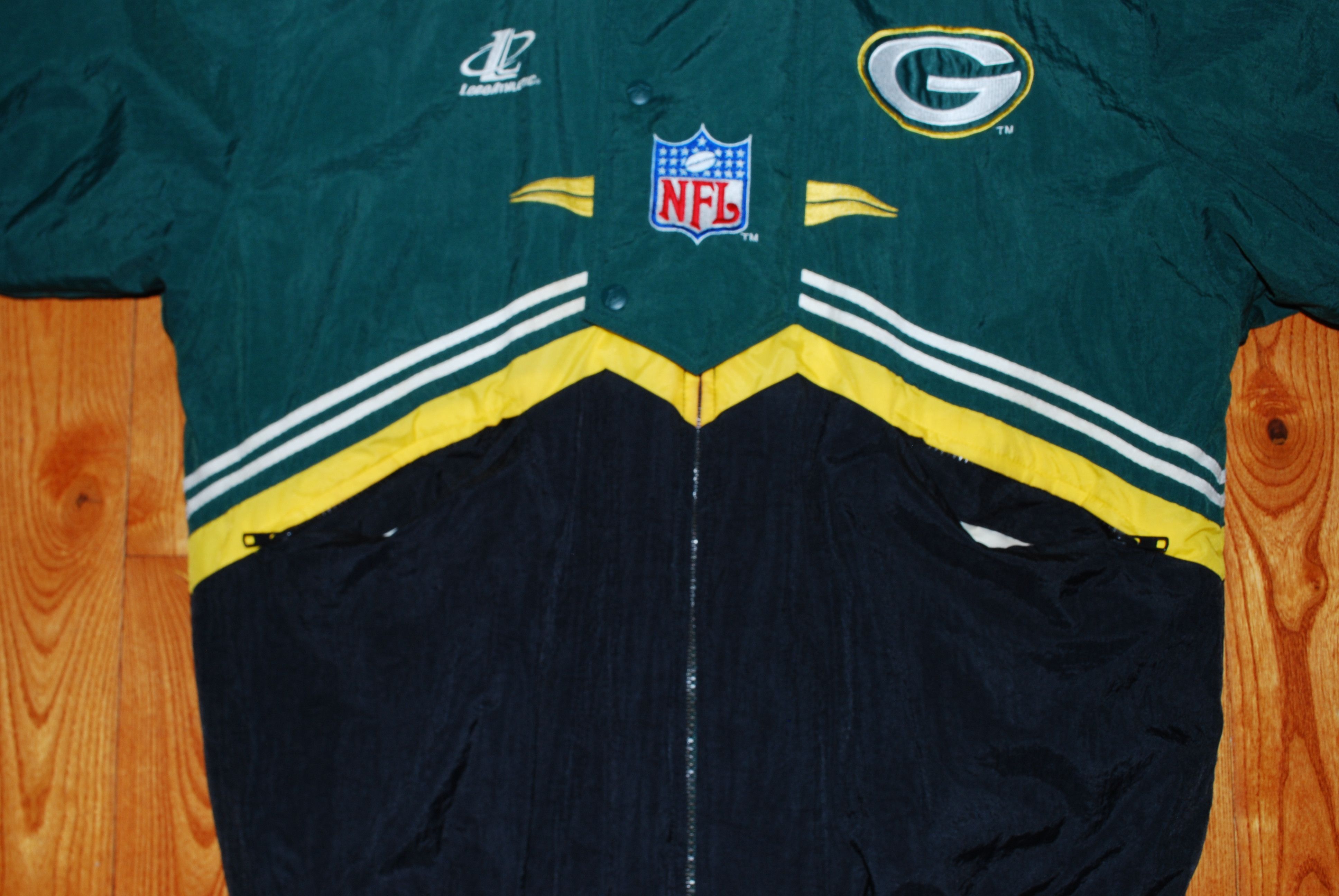 NFL Vintage ProLine NFL Greenbay Packers Puffer Jacket from 1990 Size US XXL / EU 58 / 5 - 3 Thumbnail