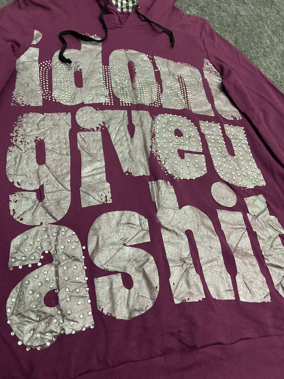 Beauty Beast Japanese girl's gothic hoodie Size S / US 4 / IT 40 - 5 Thumbnail