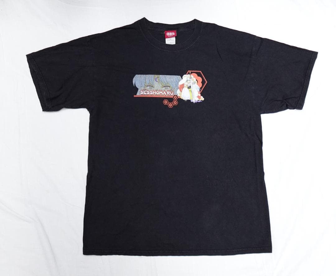 Anime 2003 犬夜叉 Tシャツ アニメ 00's ビンテージ Size US XXS / EU 40 - 1 Thumbnail