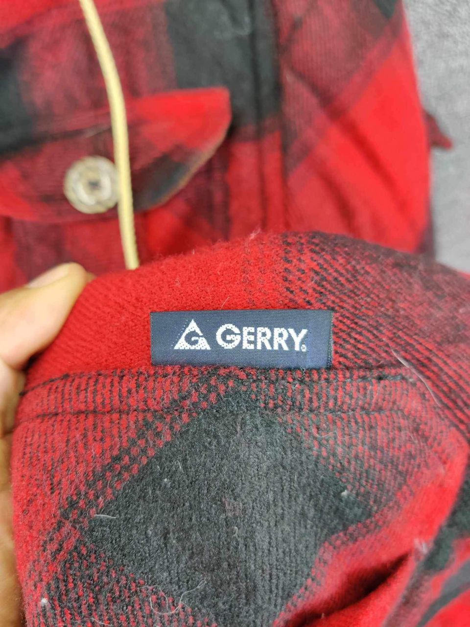 Japanese Brand Gerry Shadow Plaid Tartan Hoodie Jacket Size US L / EU 52-54 / 3 - 12 Thumbnail