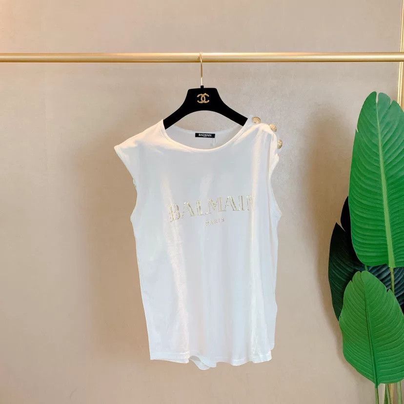 Balmain × Pierre Balmain Balmain - SS11 Punk American Flag Tank