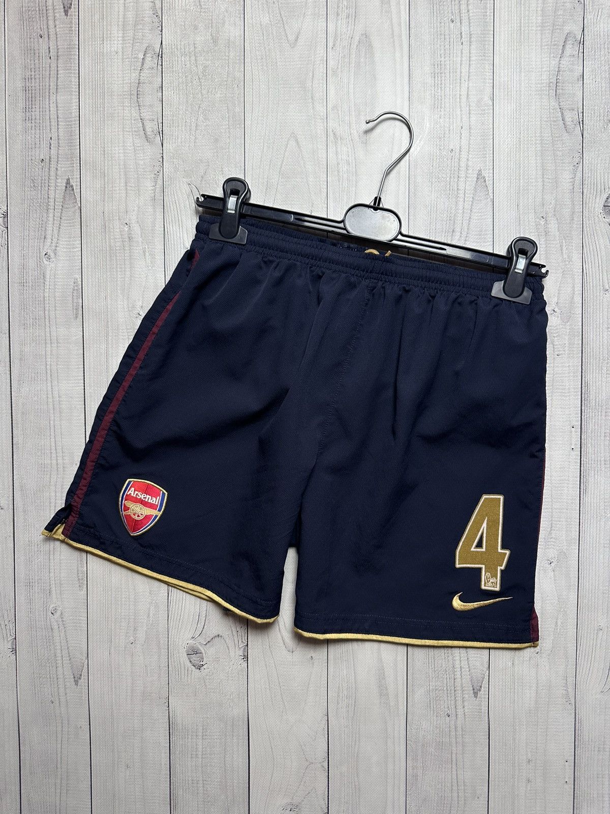Vintage Nike Arsenal soccer shorts logo 4 Fabregas Xs