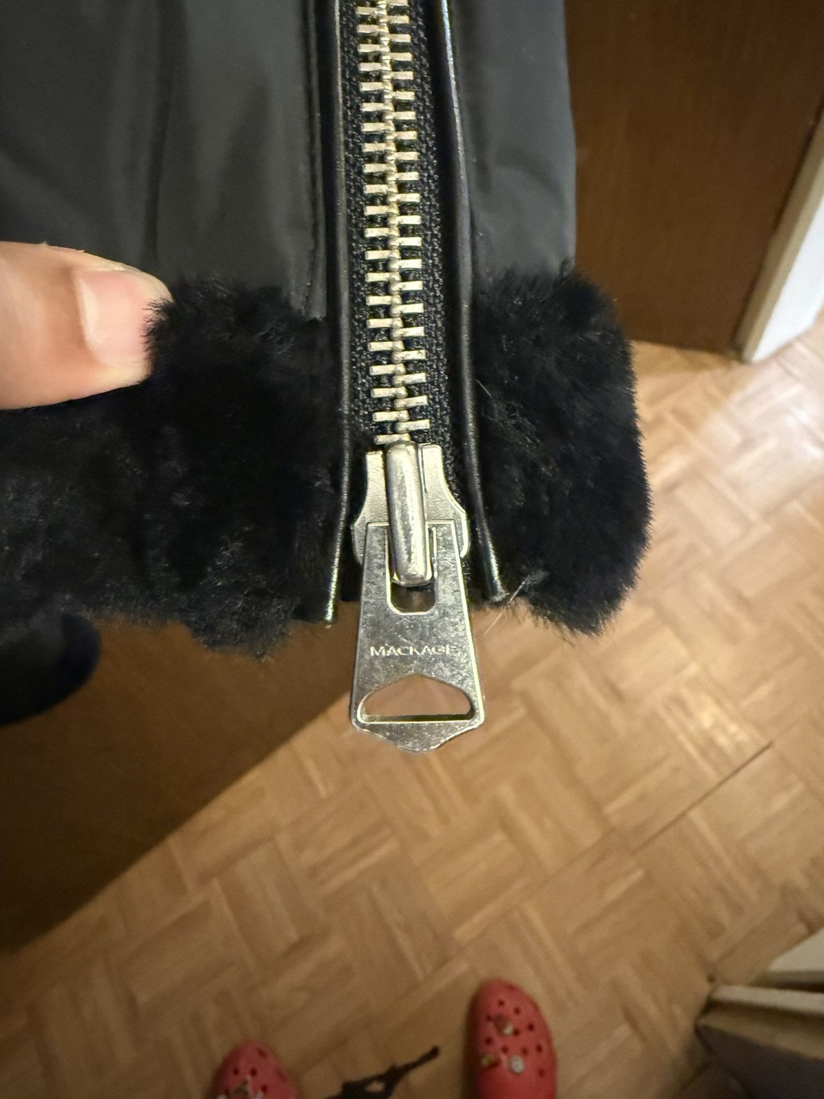 Mackage Mackage Black Down Sheepskin Ervin Jacket Size US L / EU 52-54 / 3 - 9 Thumbnail