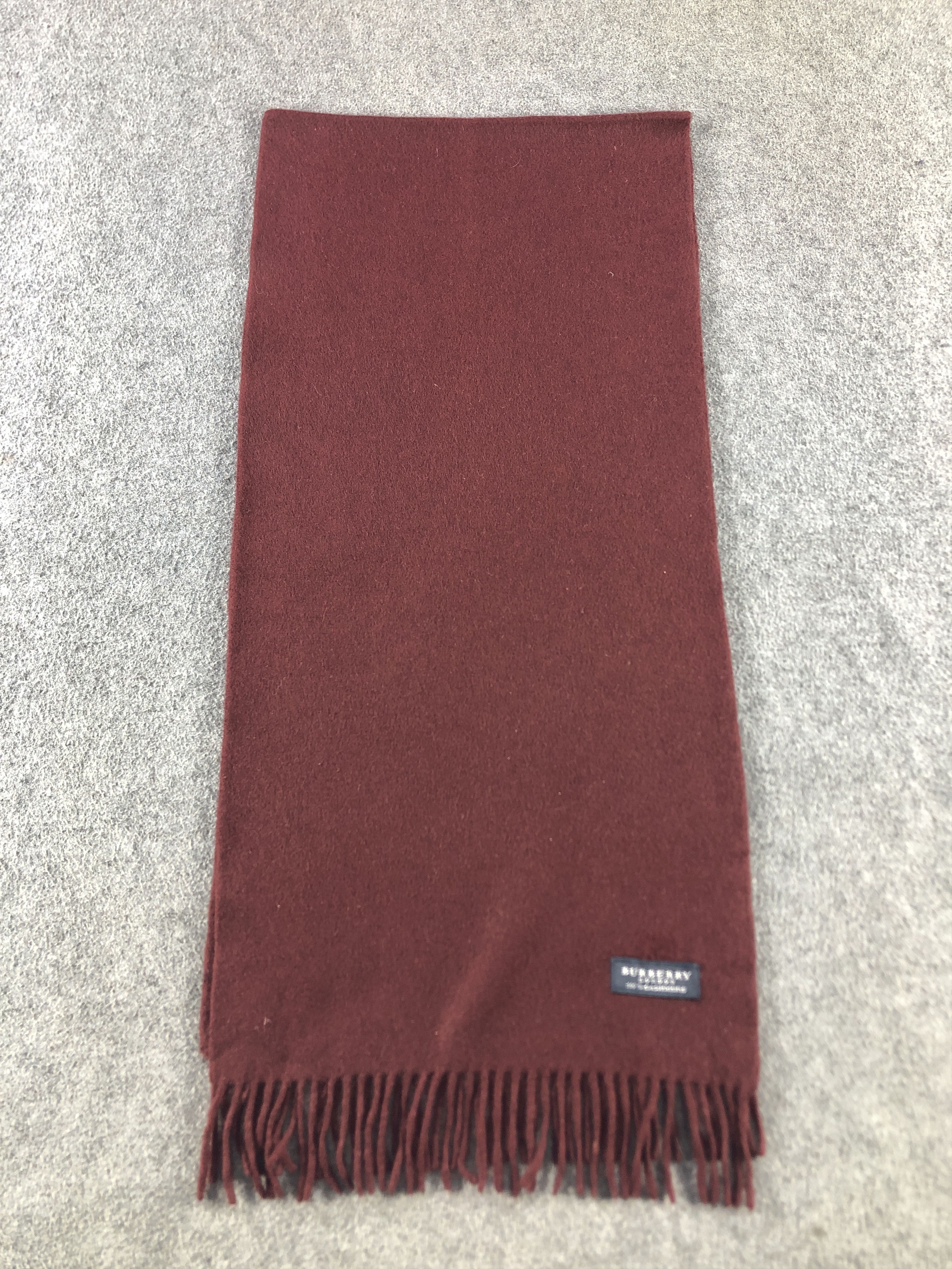 Burberry Burberry Cashmere Scarf / Muffler / Neckwear P868 Size ONE SIZE - 3 Thumbnail