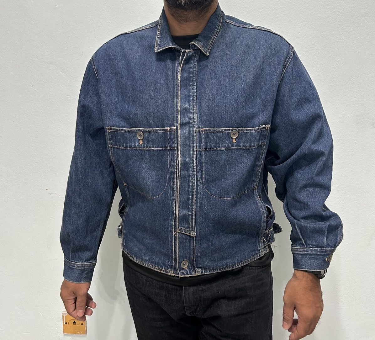 Marithe + Francois Girbaud Rare!! Marithe Francois Girbaud denim jacket Size US L / EU 52-54 / 3 - 13 Thumbnail