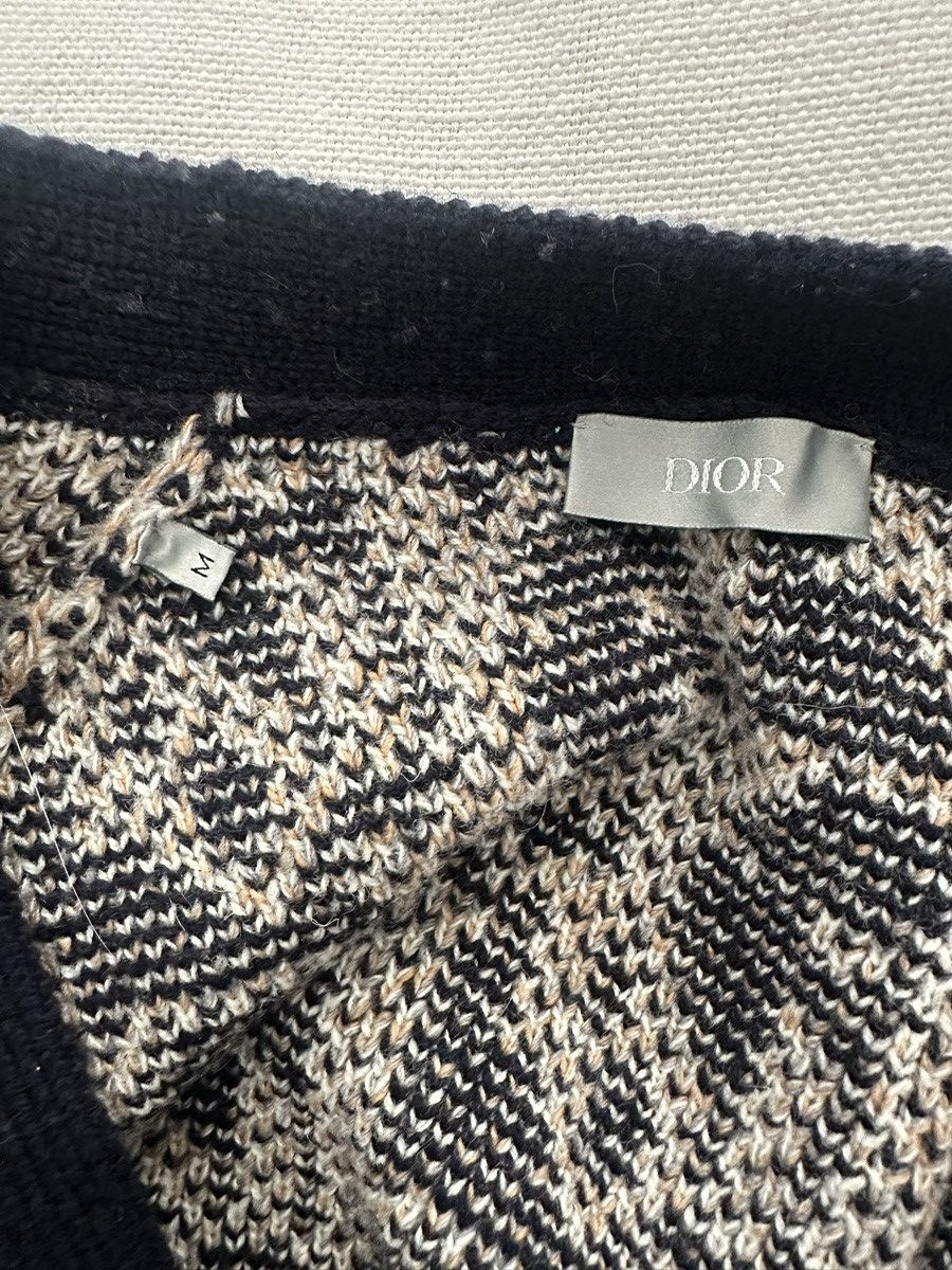Dior Dior Oblique Logo All-Over Wool Cardigan Size US M / EU 48-50 / 2 - 5 Thumbnail