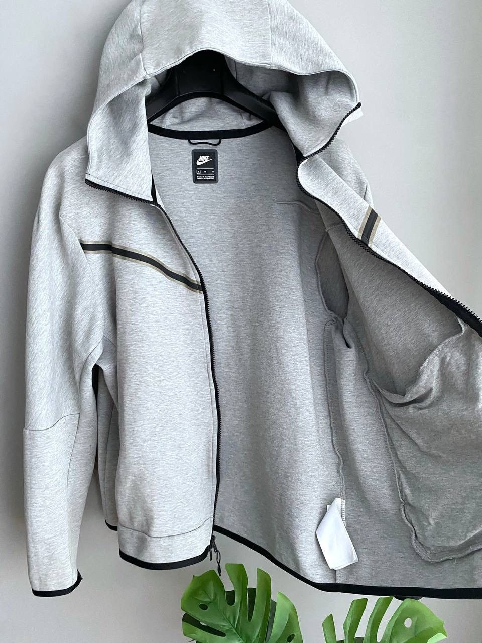 Nike Nike Tech Fleece Men's Grey Zip Hoodie, Size XL, CU4489-063 Size US XL / EU 56 / 4 - 10 Thumbnail