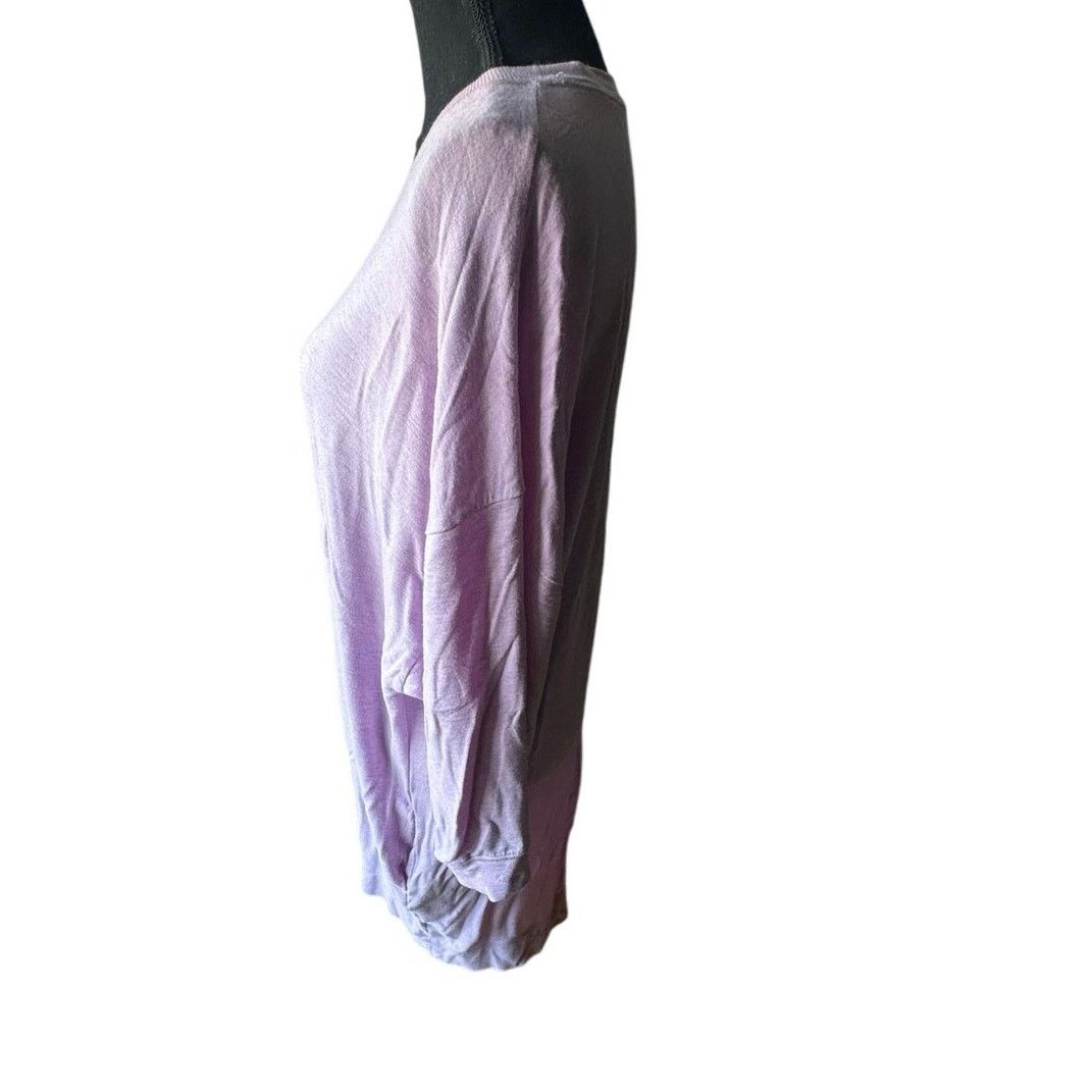 Gap Gap Love Lilac Sweatshirt Tunic Lounge Dress – Size L Size L / US 10 / IT 46 - 3 Thumbnail
