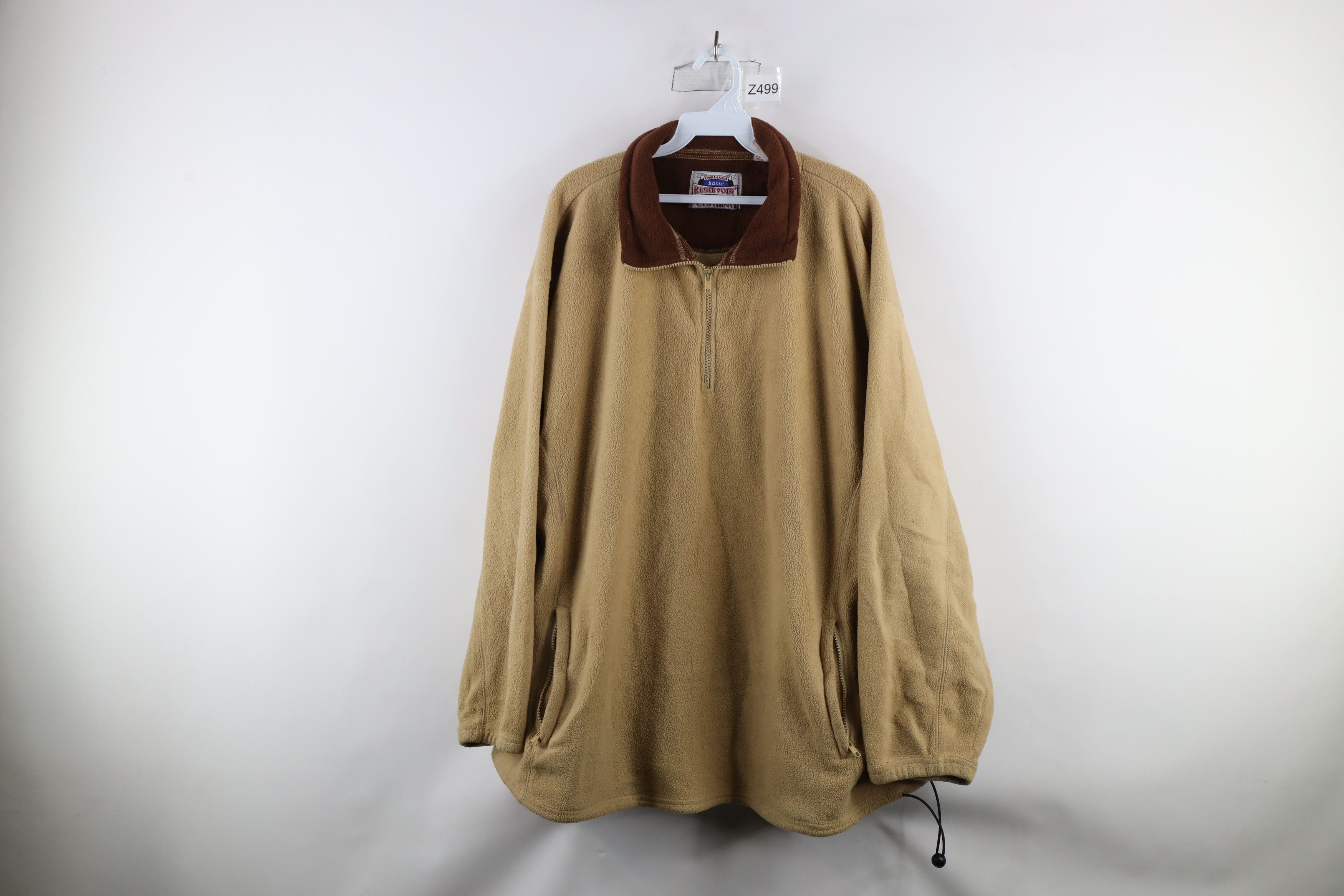 Vintage Vintage 90s Streetwear Fit Half Zip Fleece Pullover Sweater Size US XL / EU 56 / 4 - 1 Thumbnail